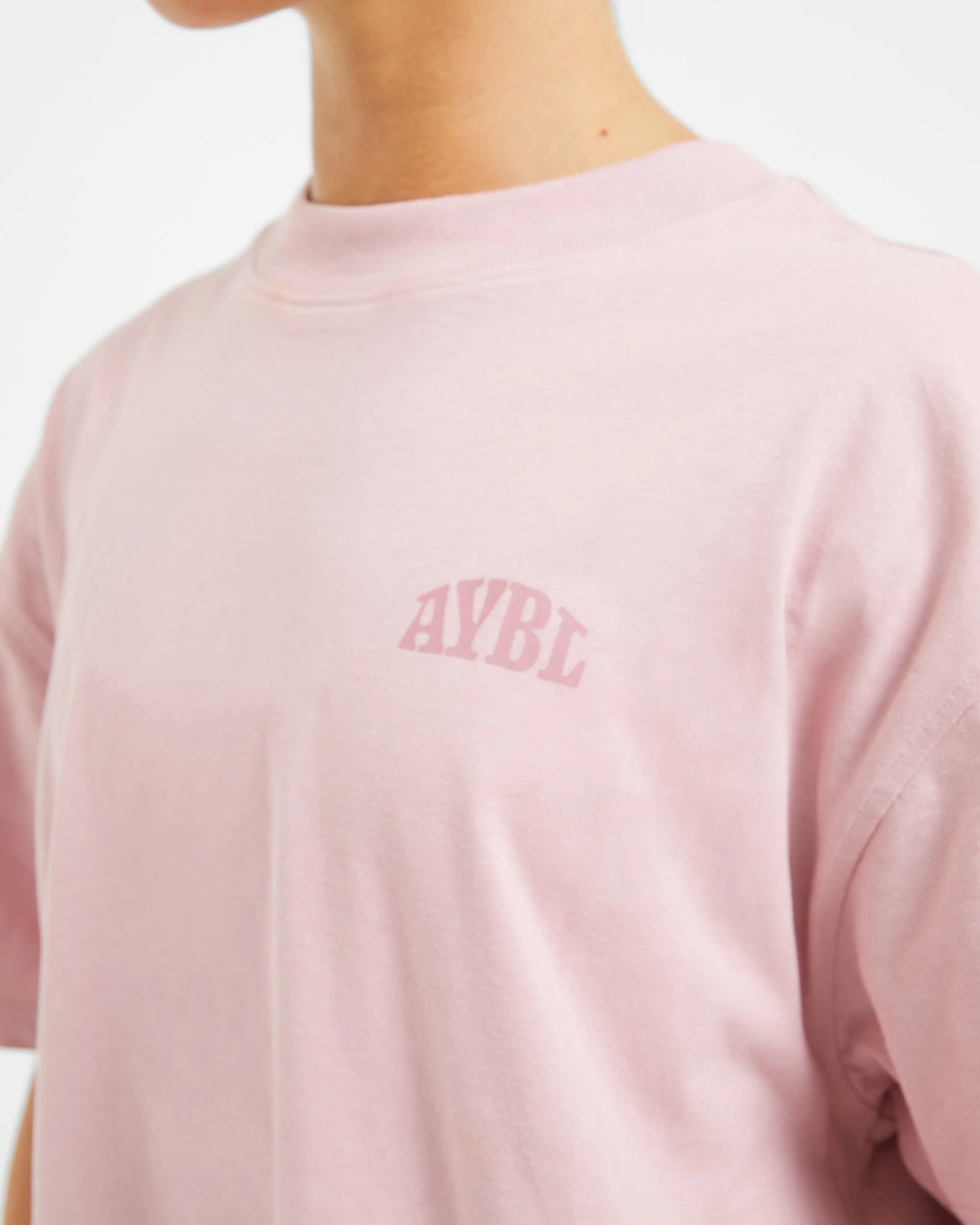 Mind Over Matter Oversized T Shirt - Rose - Image 5
