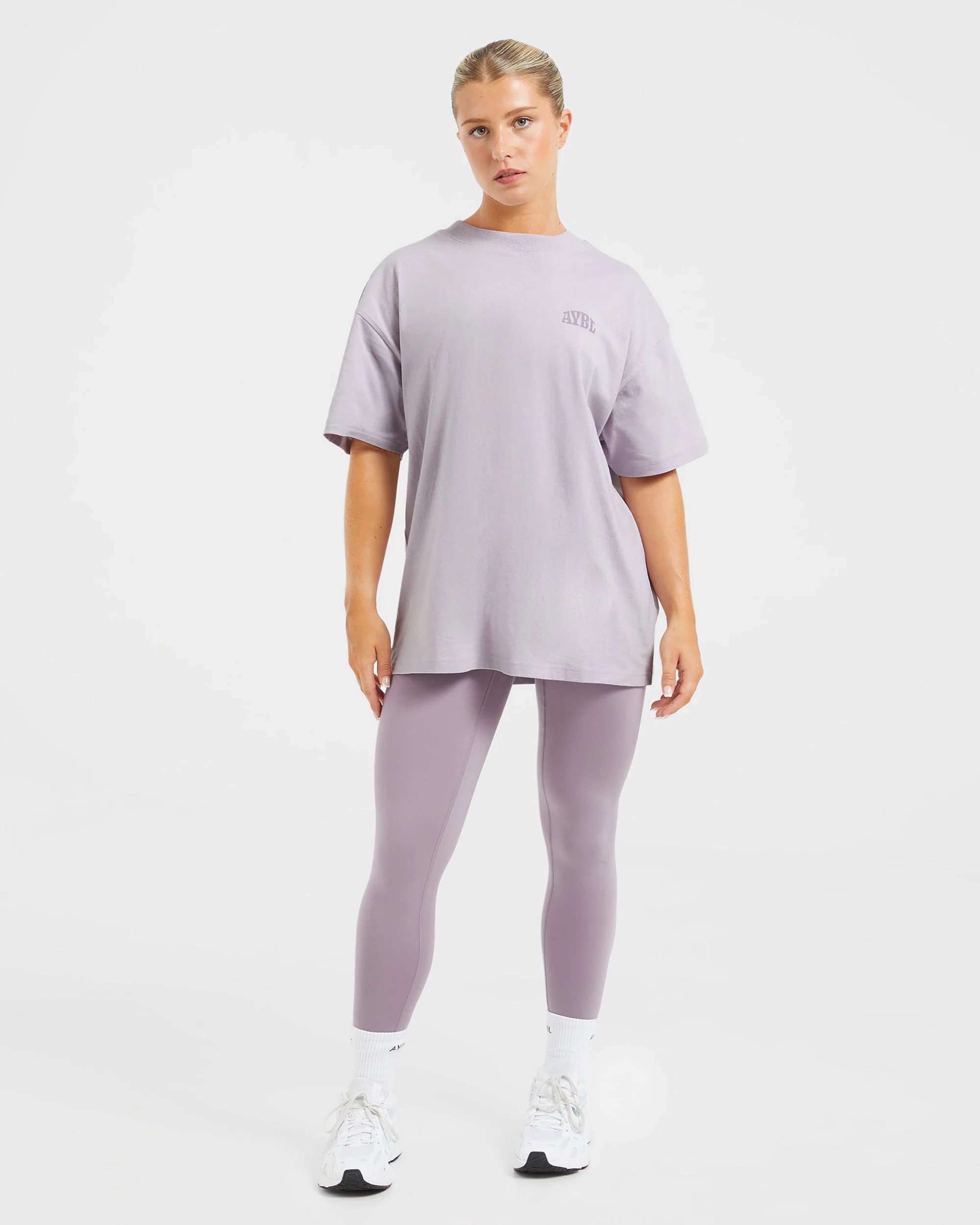 Mind Over Matter Oversized T Shirt - Violet - Image 3