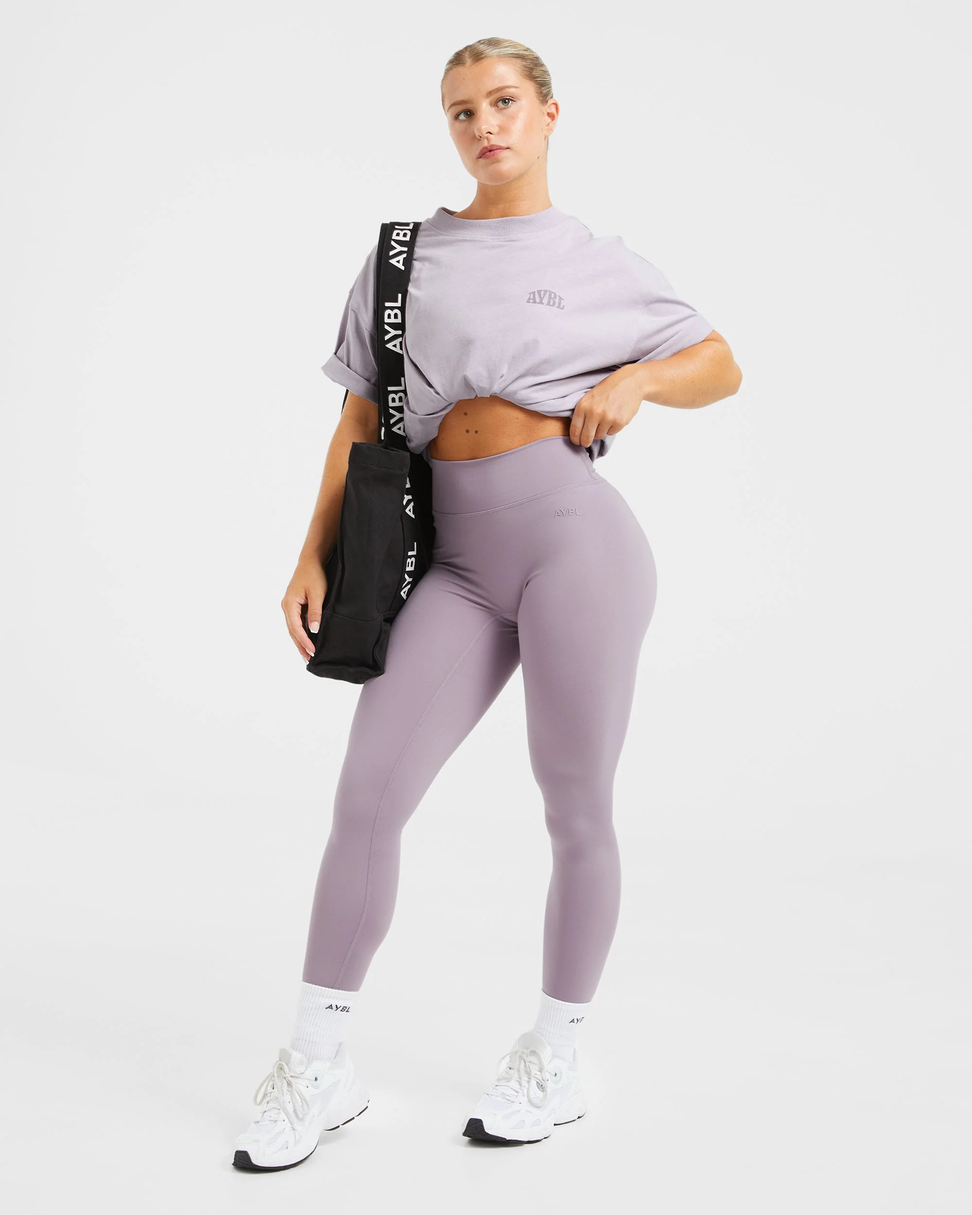 Mind Over Matter Oversized T Shirt - Violet - Image 7