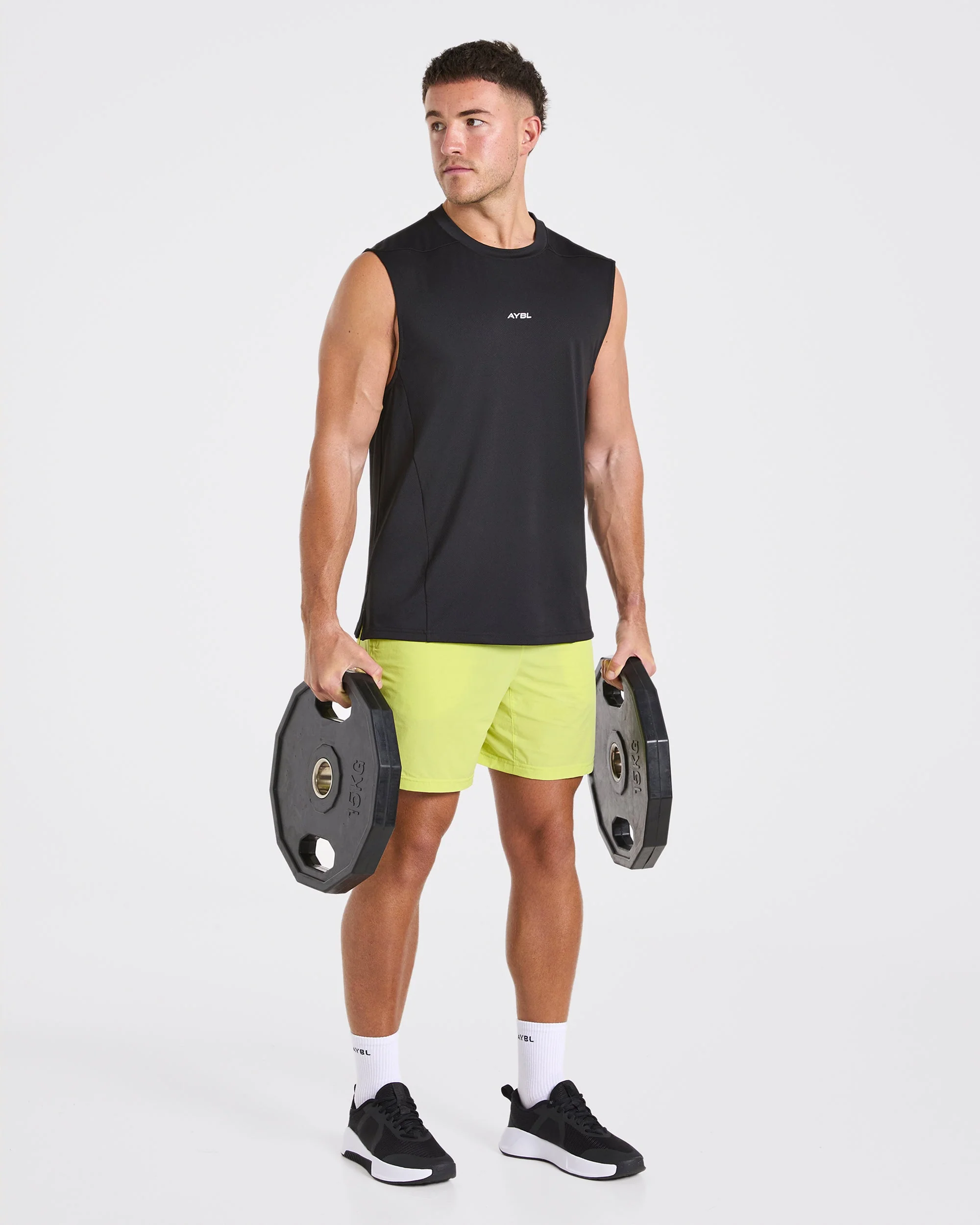Motion Shorts - Lime Vert - Image 7