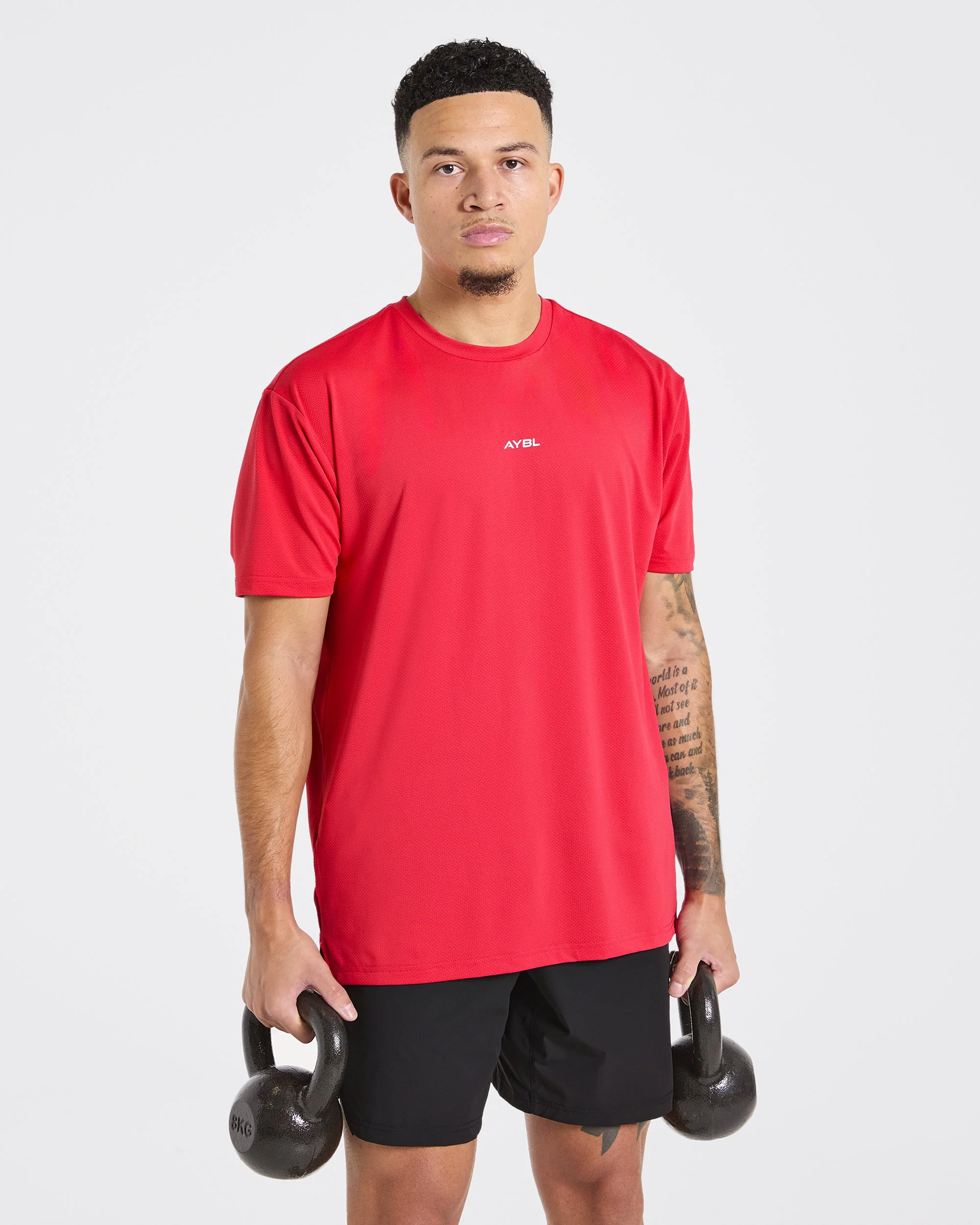 Motion T Shirt - Rouge - Image 8