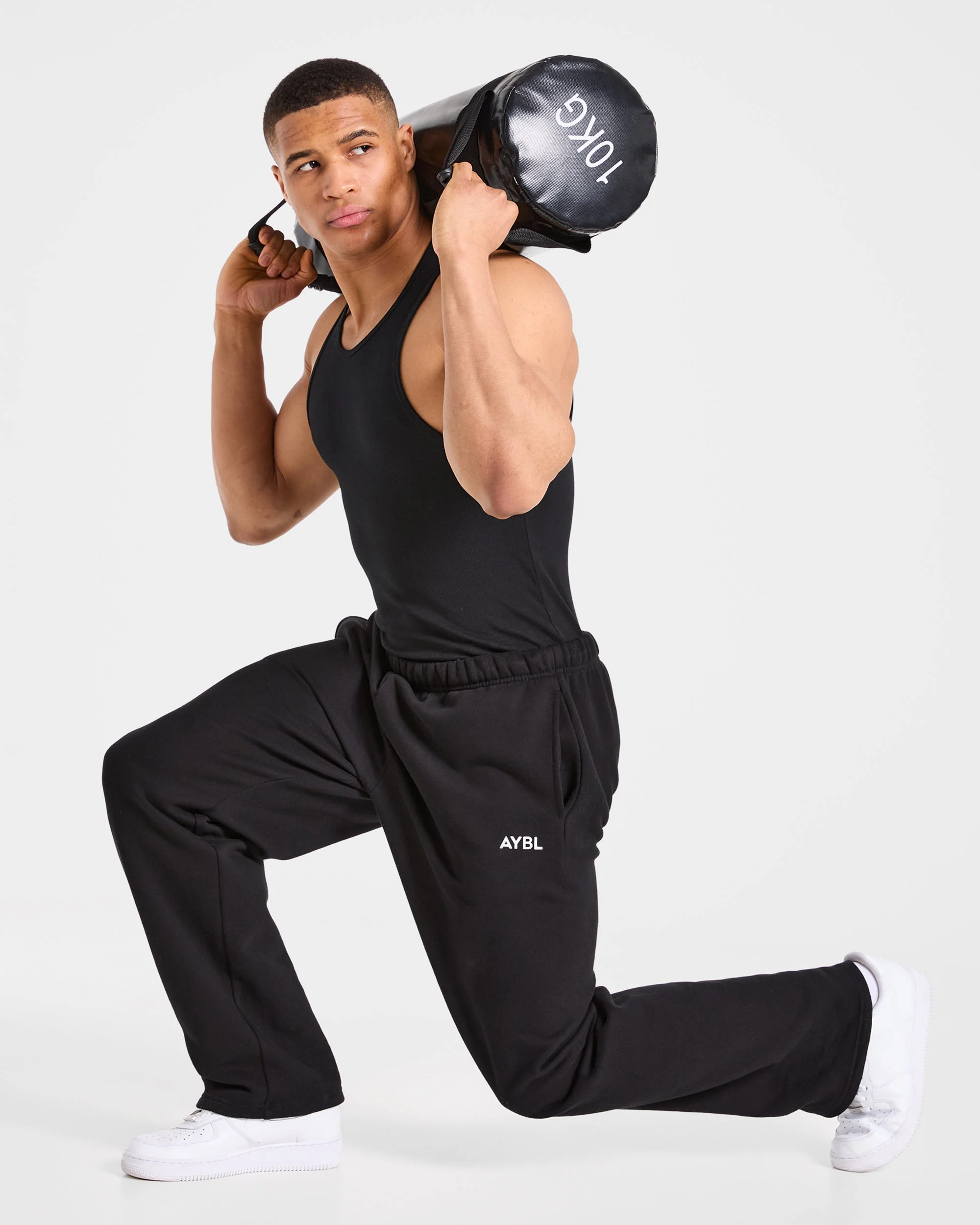 Muscle Ribbed Tank - Noir - Image 7