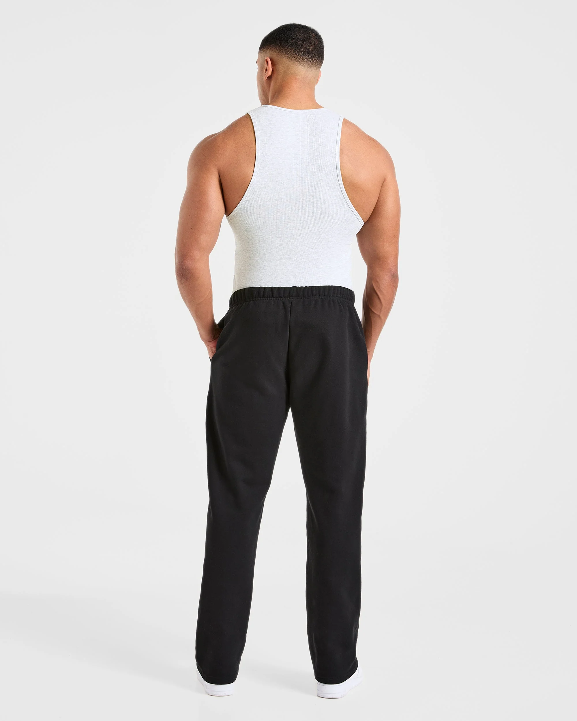 Muscle Ribbed Tank - Light Gris Marl - Image 4