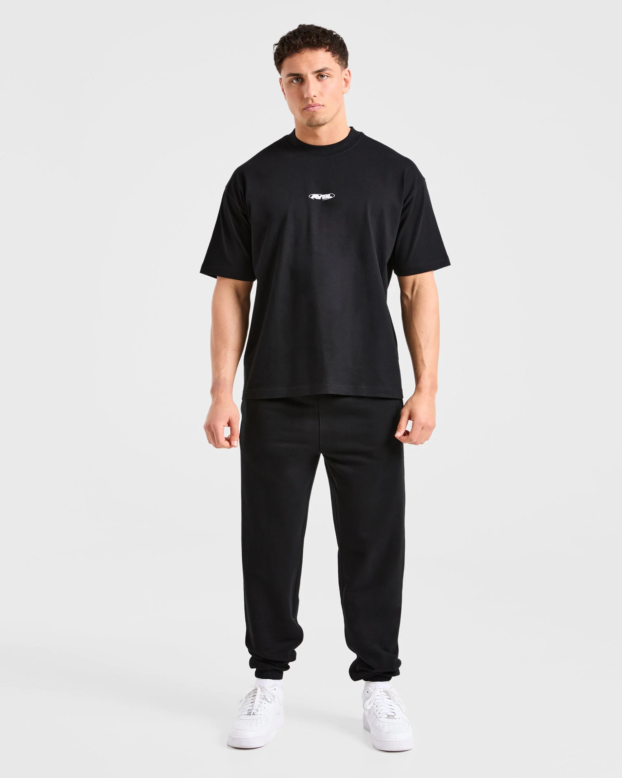 Orbit Oversized T Shirt - Noir - Image 4