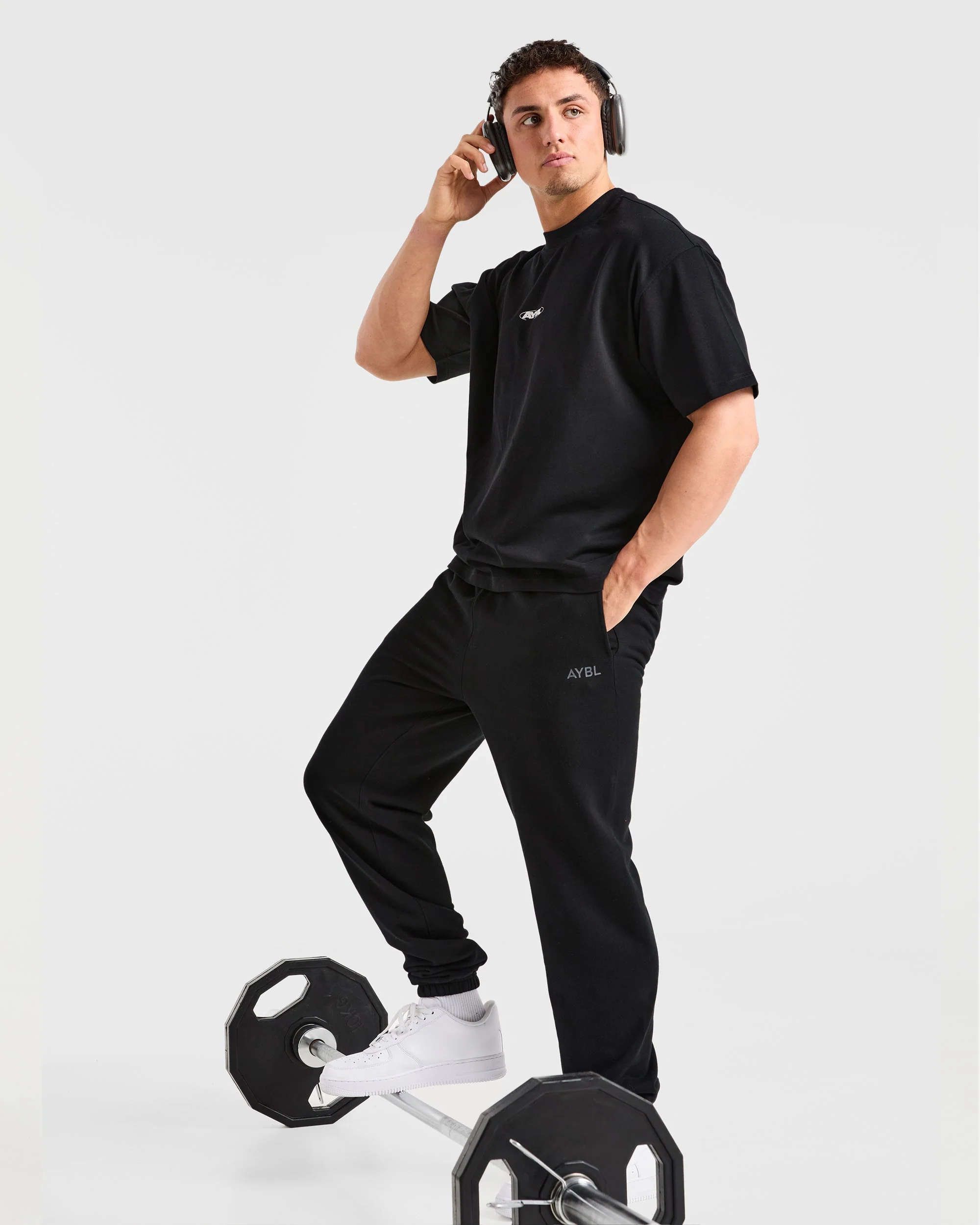 Orbit Oversized T Shirt - Noir - Image 8