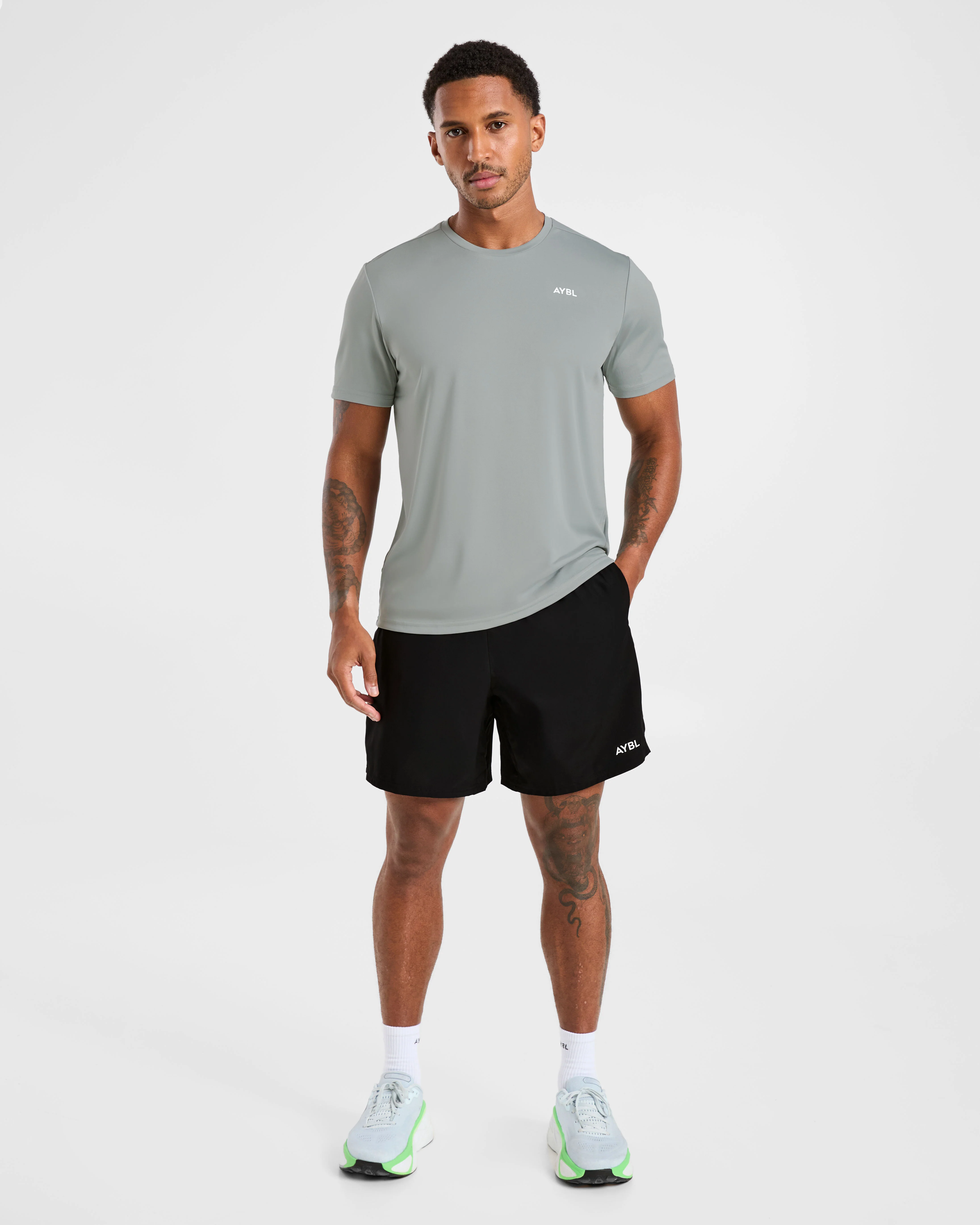Origin T Shirt - Light Gris - Image 3