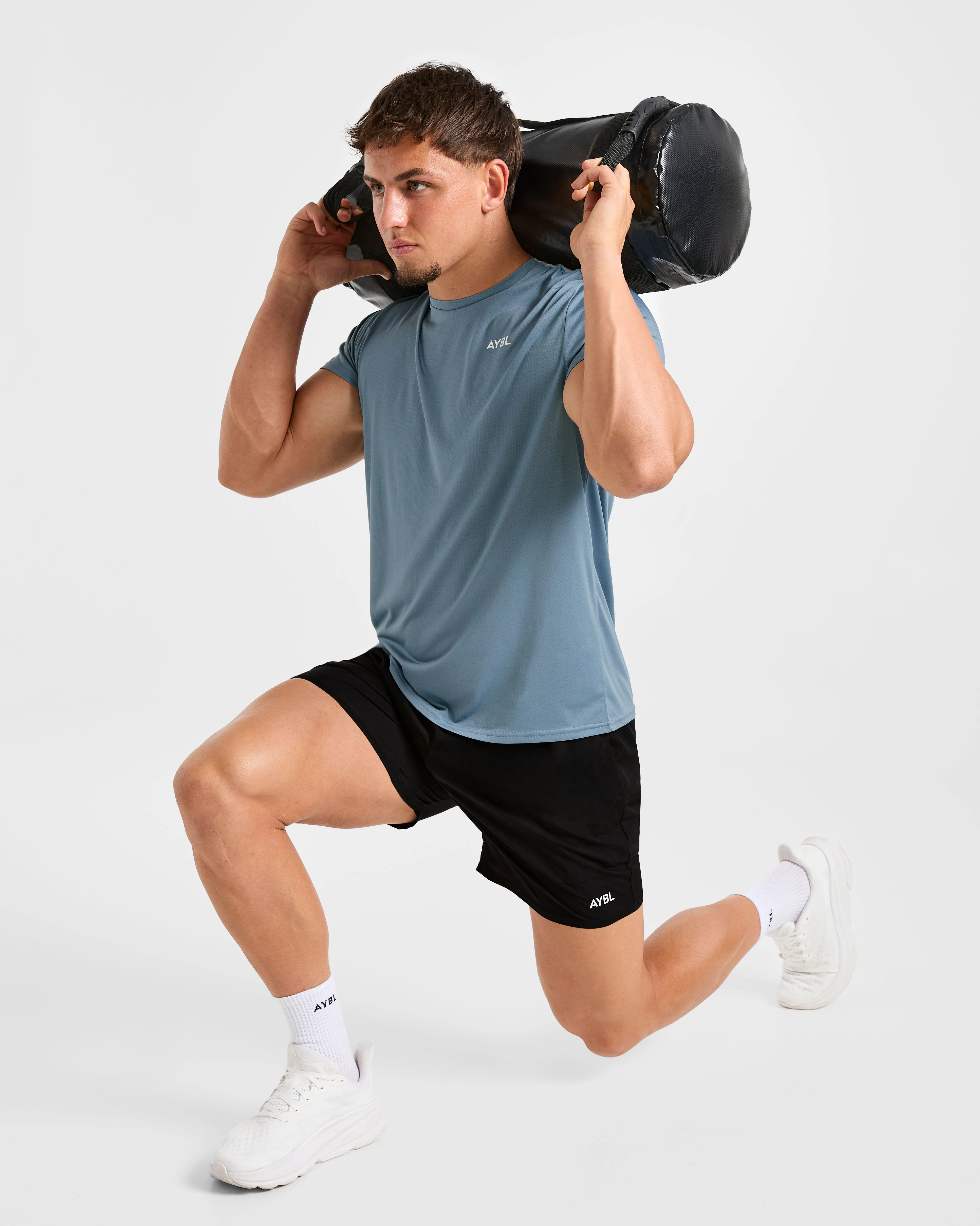 Origin T Shirt - Slate Bleu - Image 7