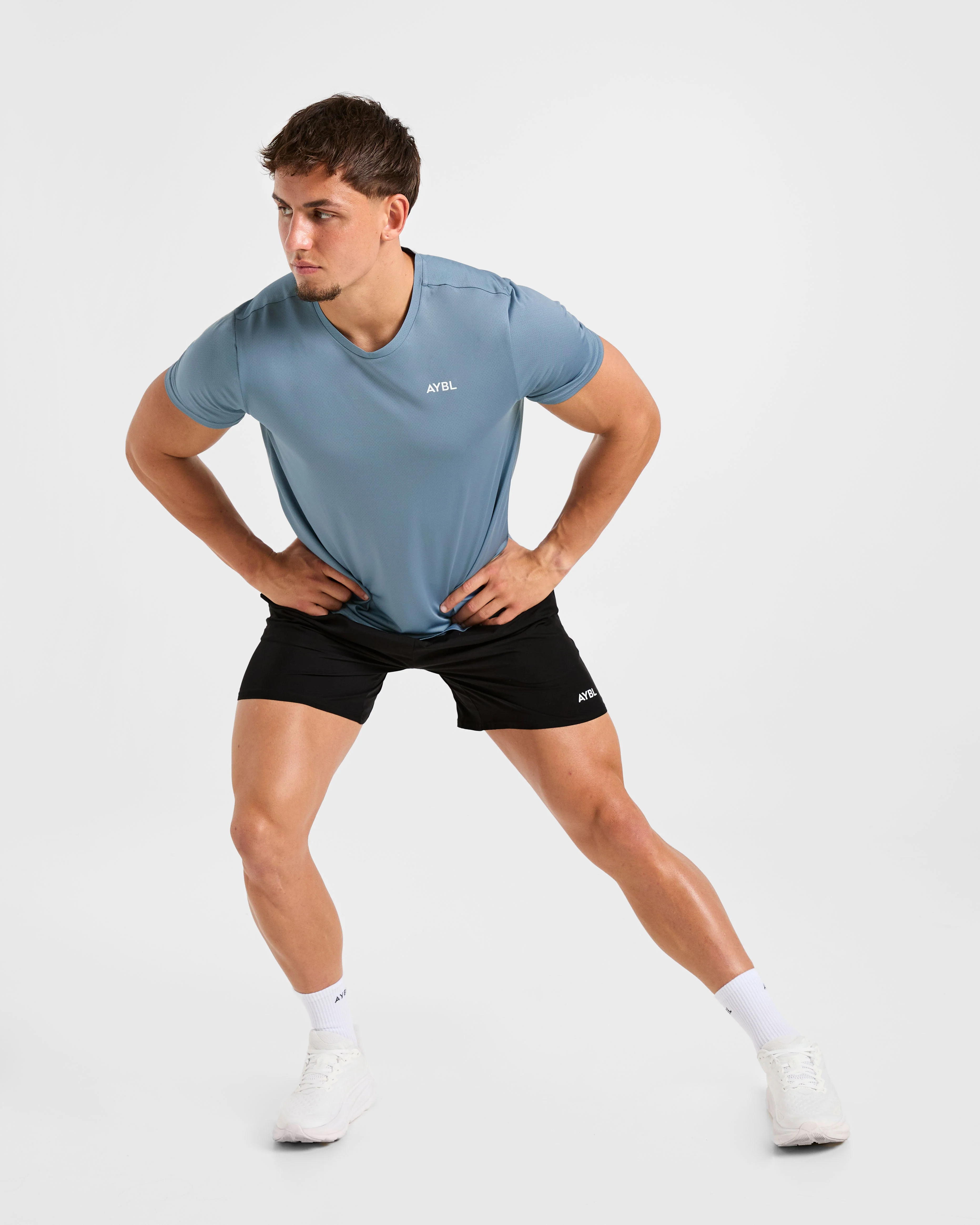 Origin T Shirt - Slate Bleu - Image 8