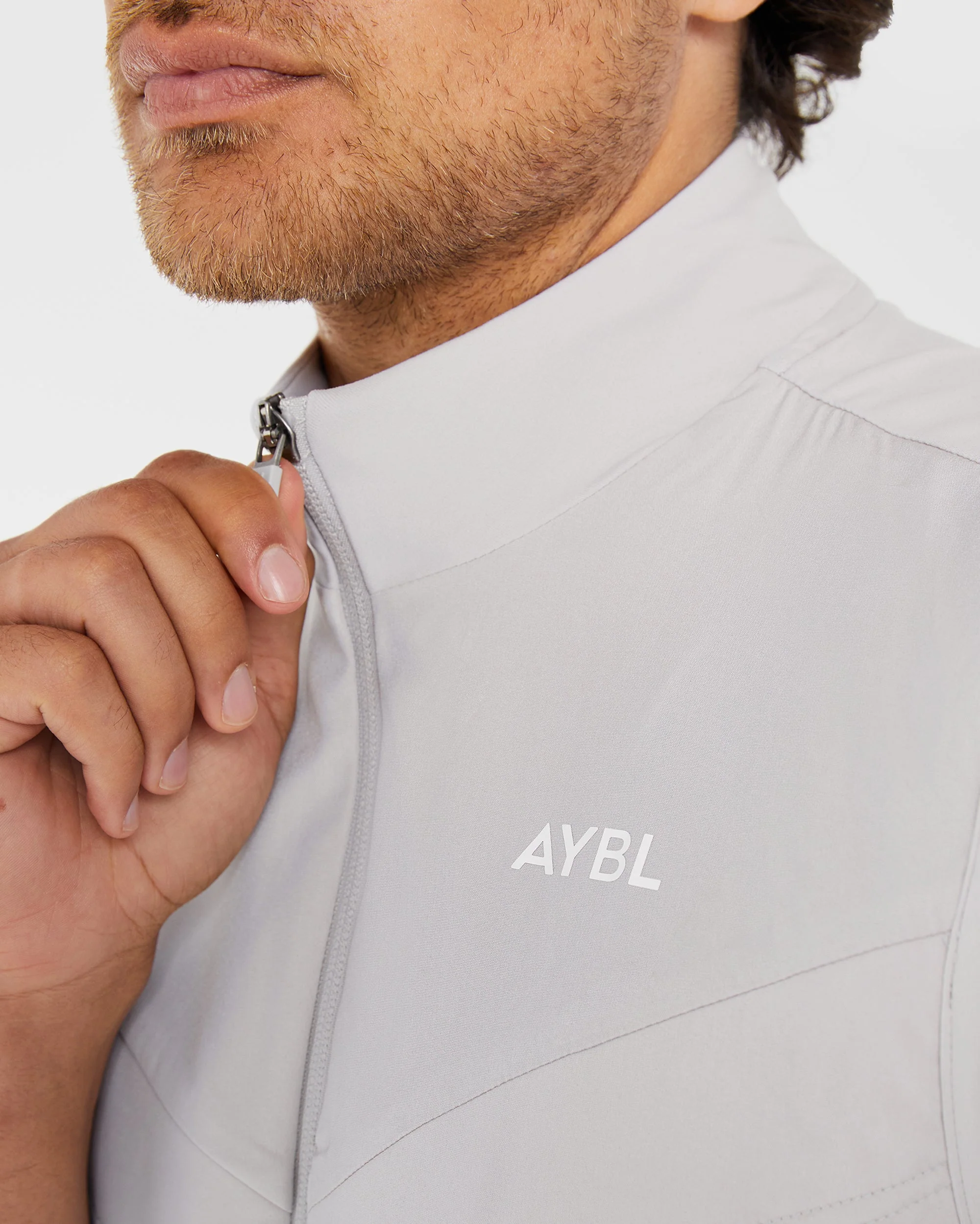 Performance Hybrid Gilet - Ice Gris - Image 5