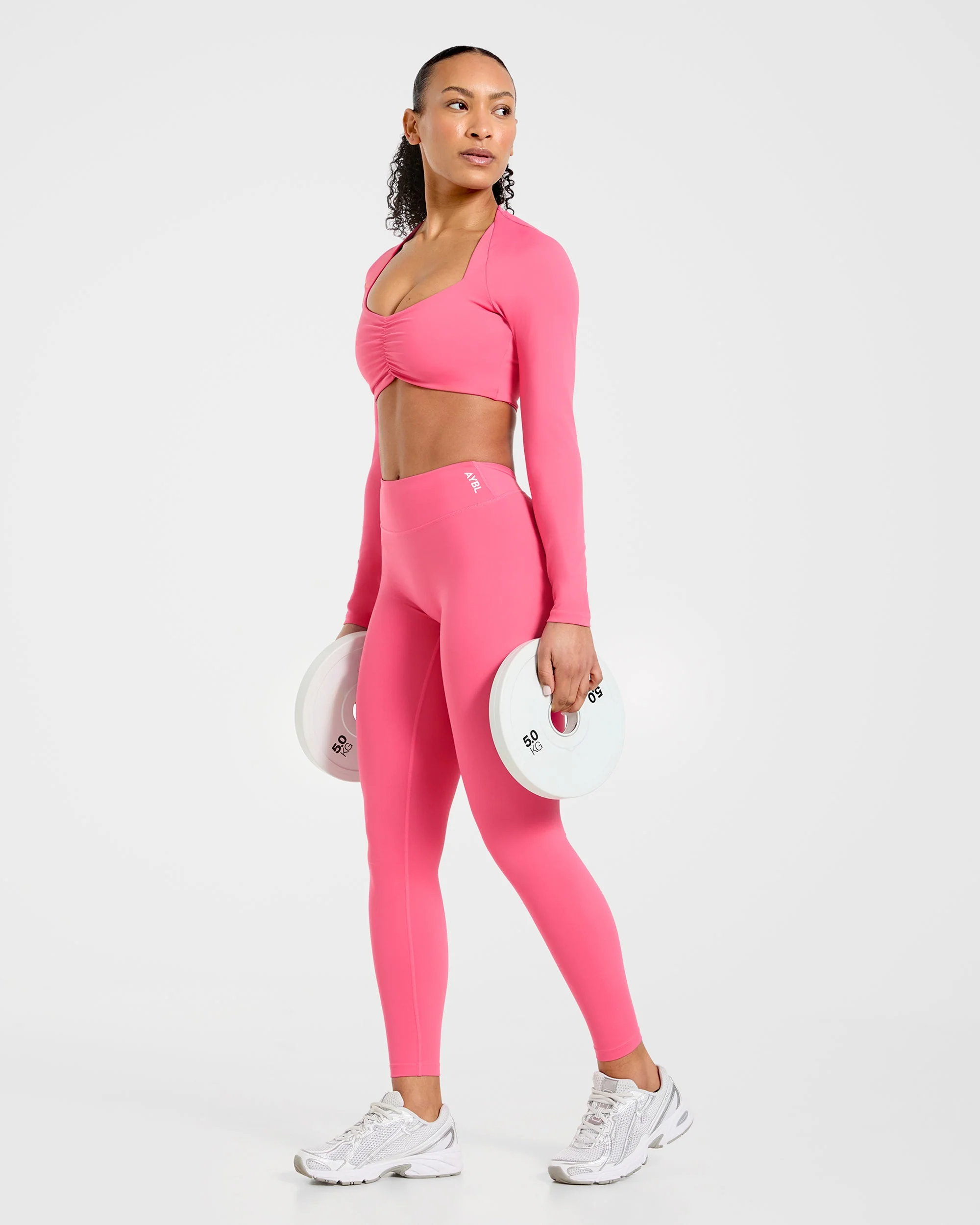 Physique Leggings - Roseberry Rose - Image 7