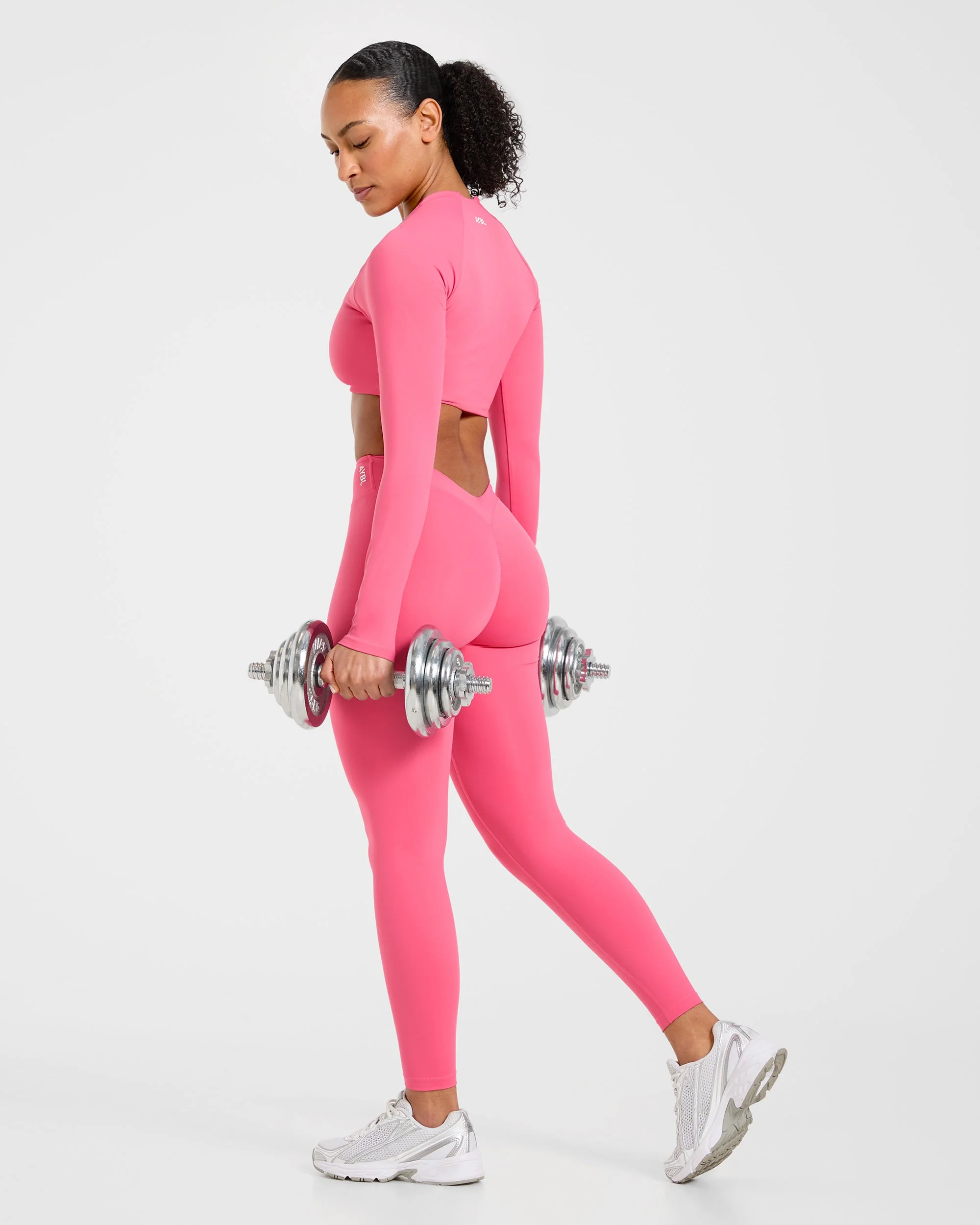 Physique Leggings - Roseberry Rose - Image 8
