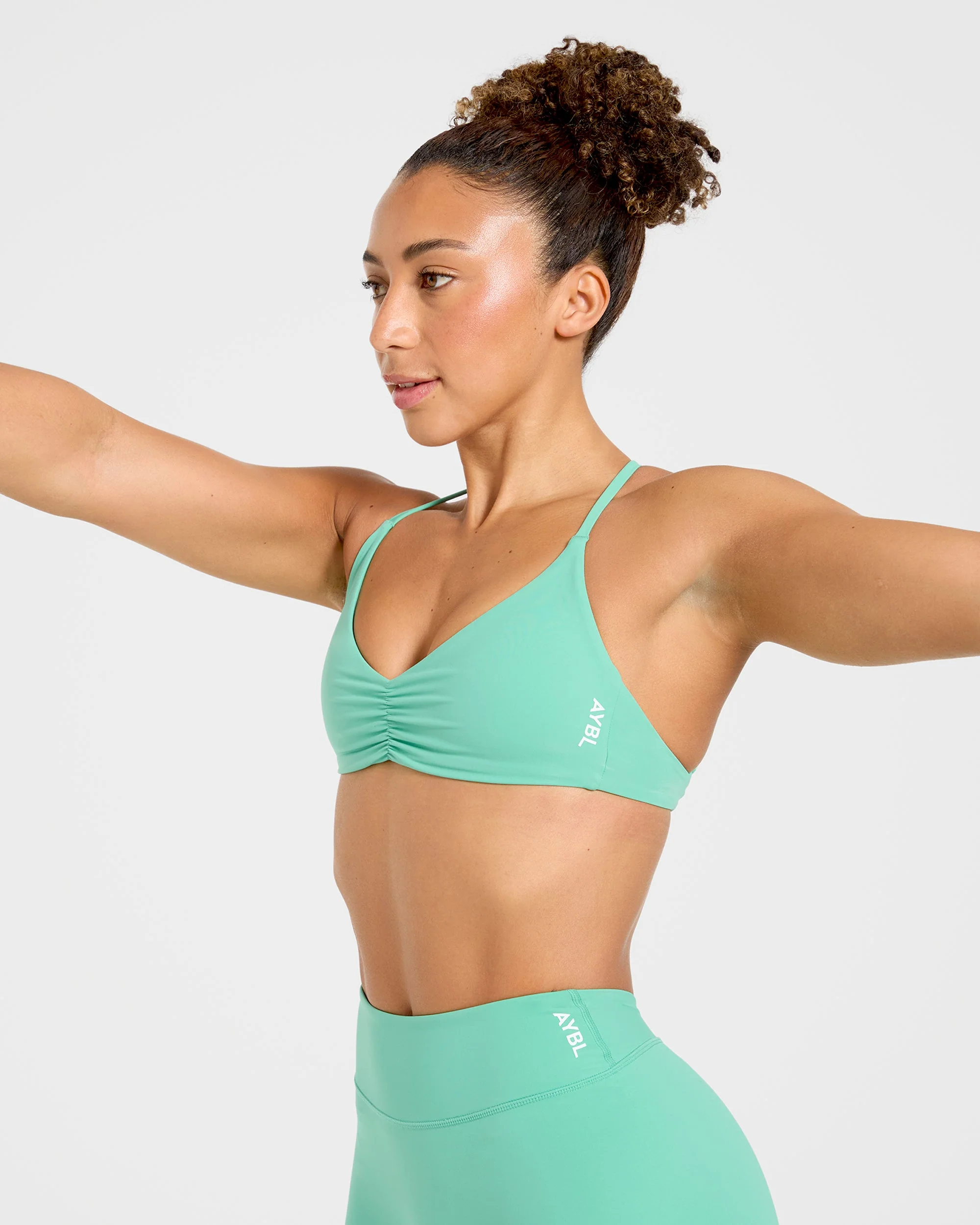 Physique Sports Bra - Summer Vert - Image 9