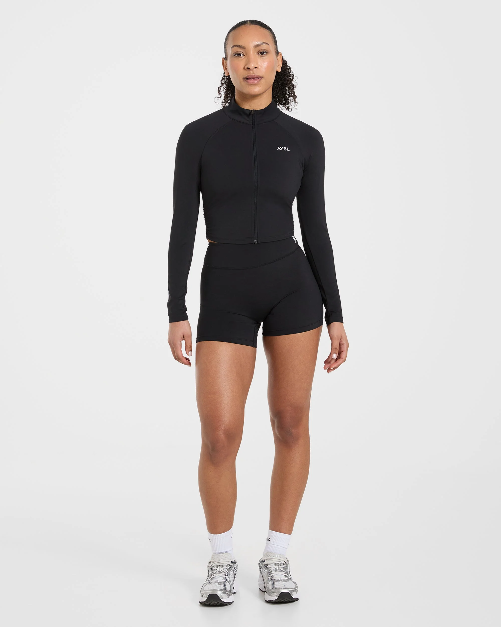 Physique Zip Up Jacket - Noir - Image 3