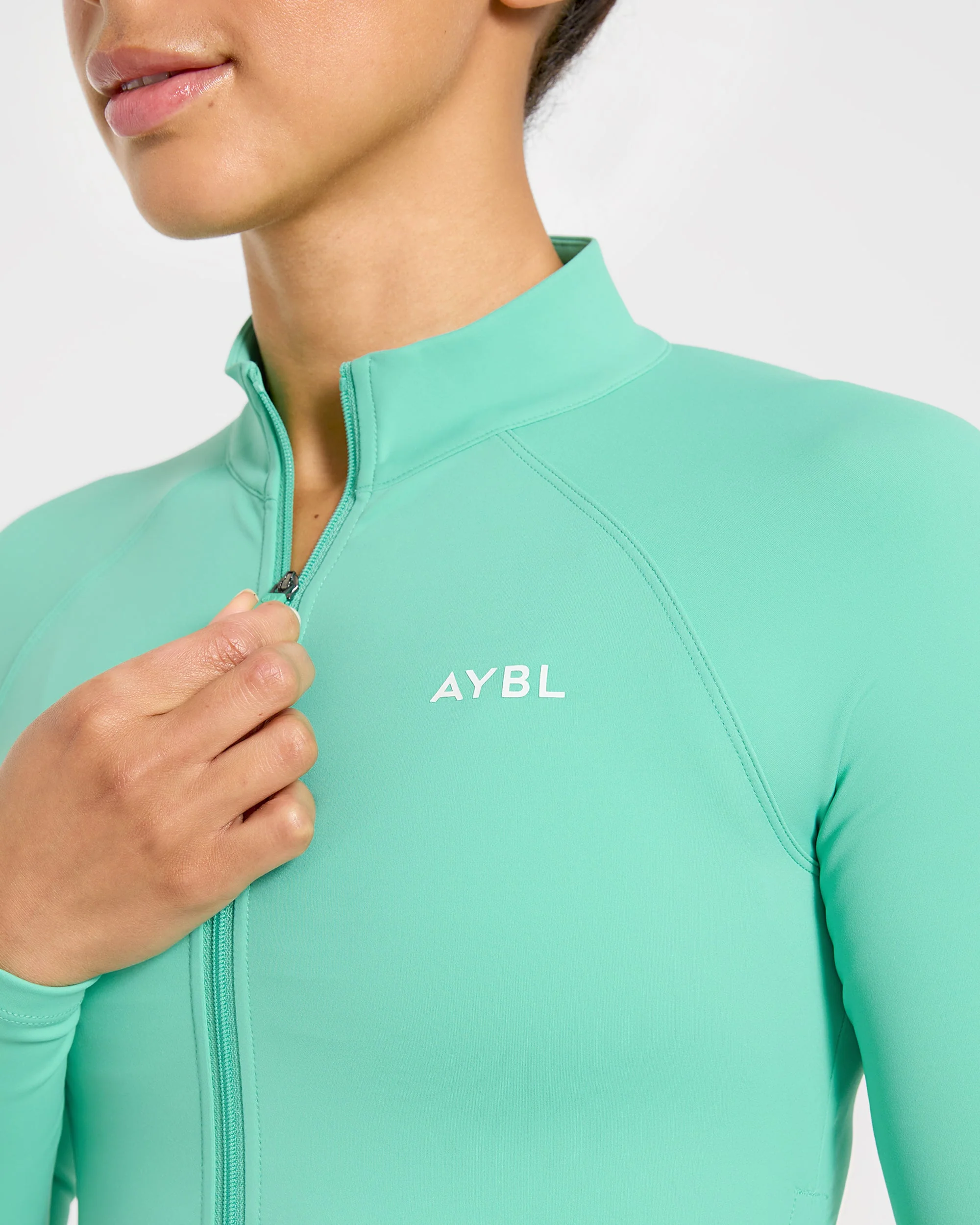 Physique Zip Up Jacket - Summer Vert - Image 5