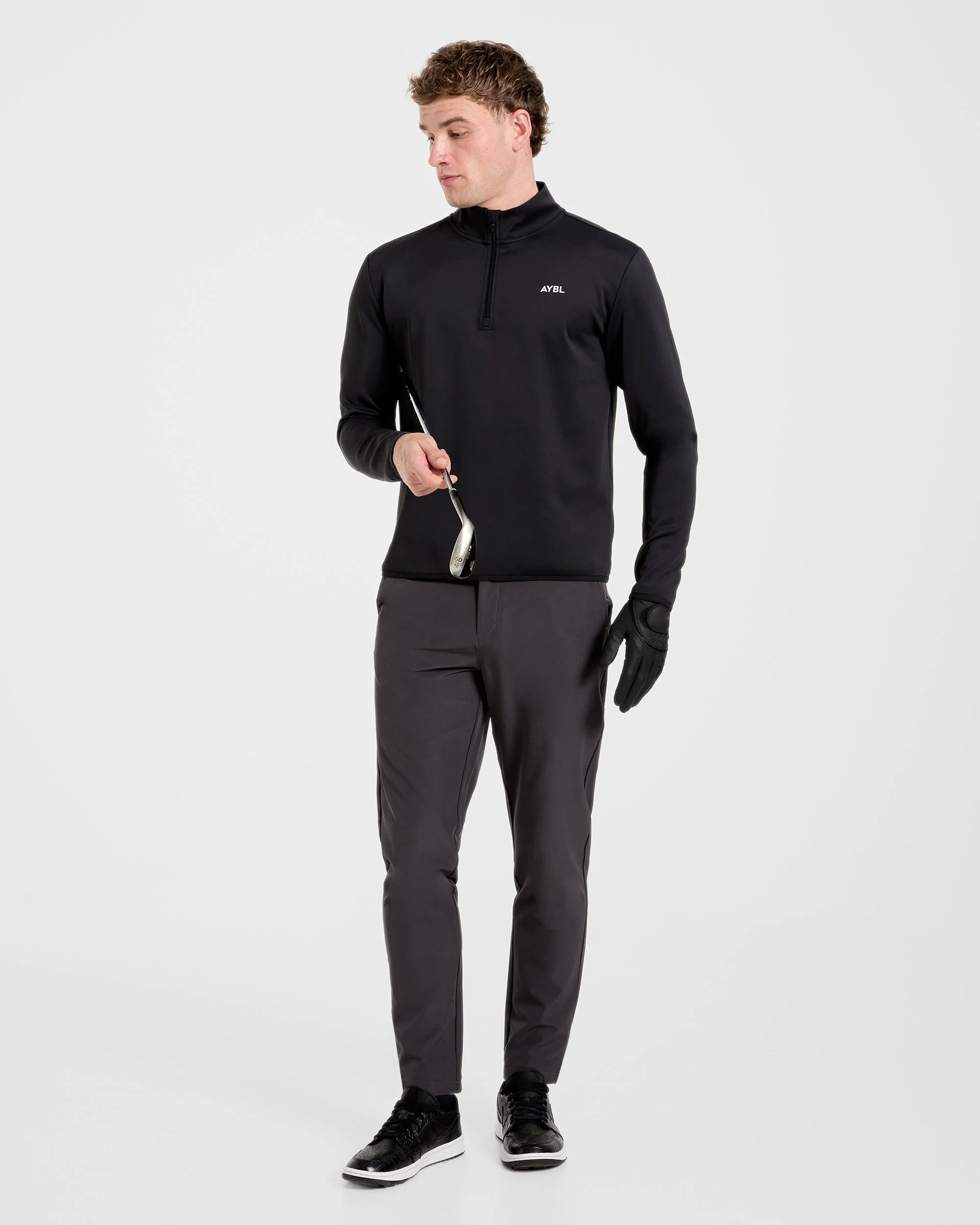 Precision 1/4 Zip Pullover - Black - Image 8