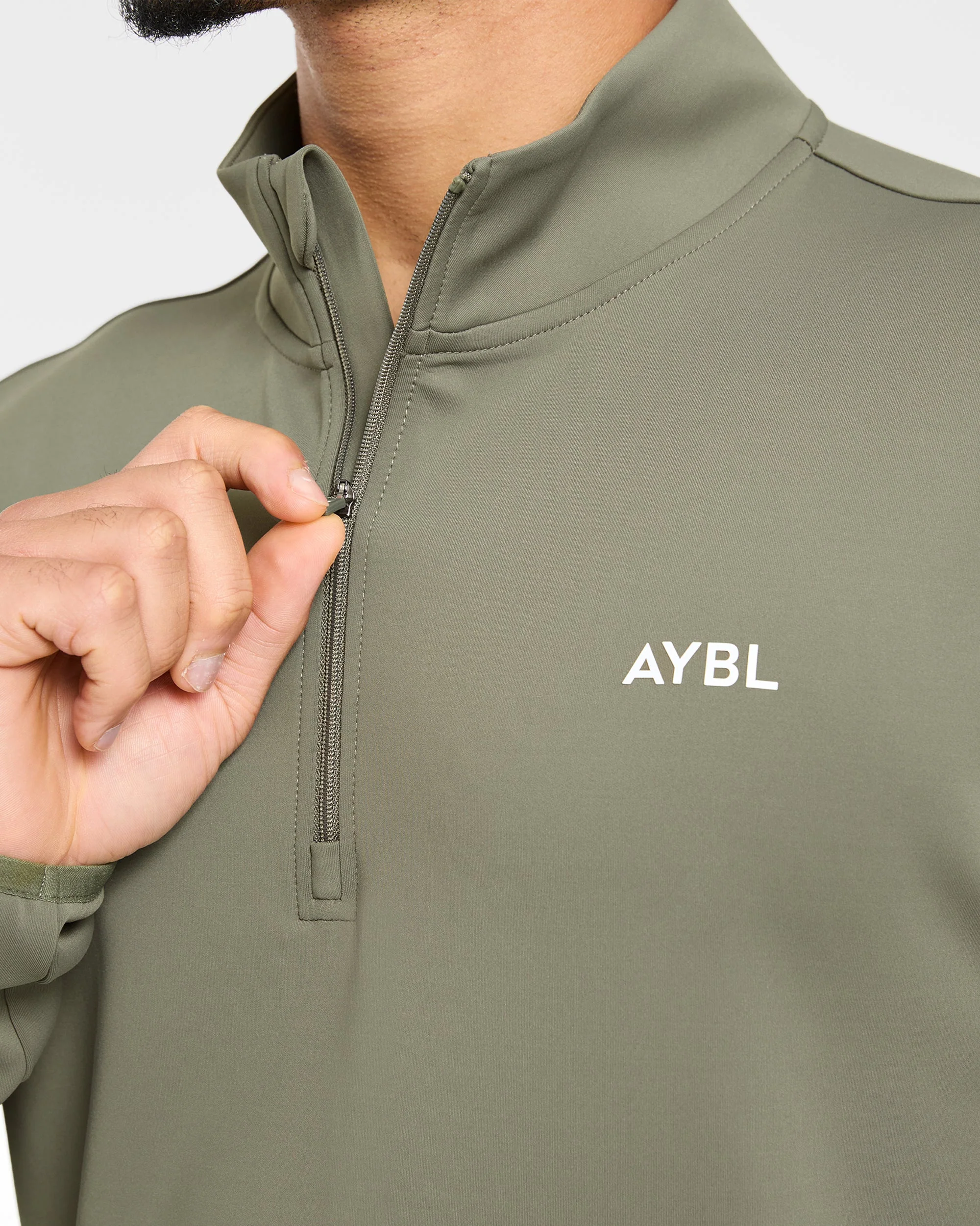 Precision 1/4 Zip Pullover - Deep Sage - Image 6
