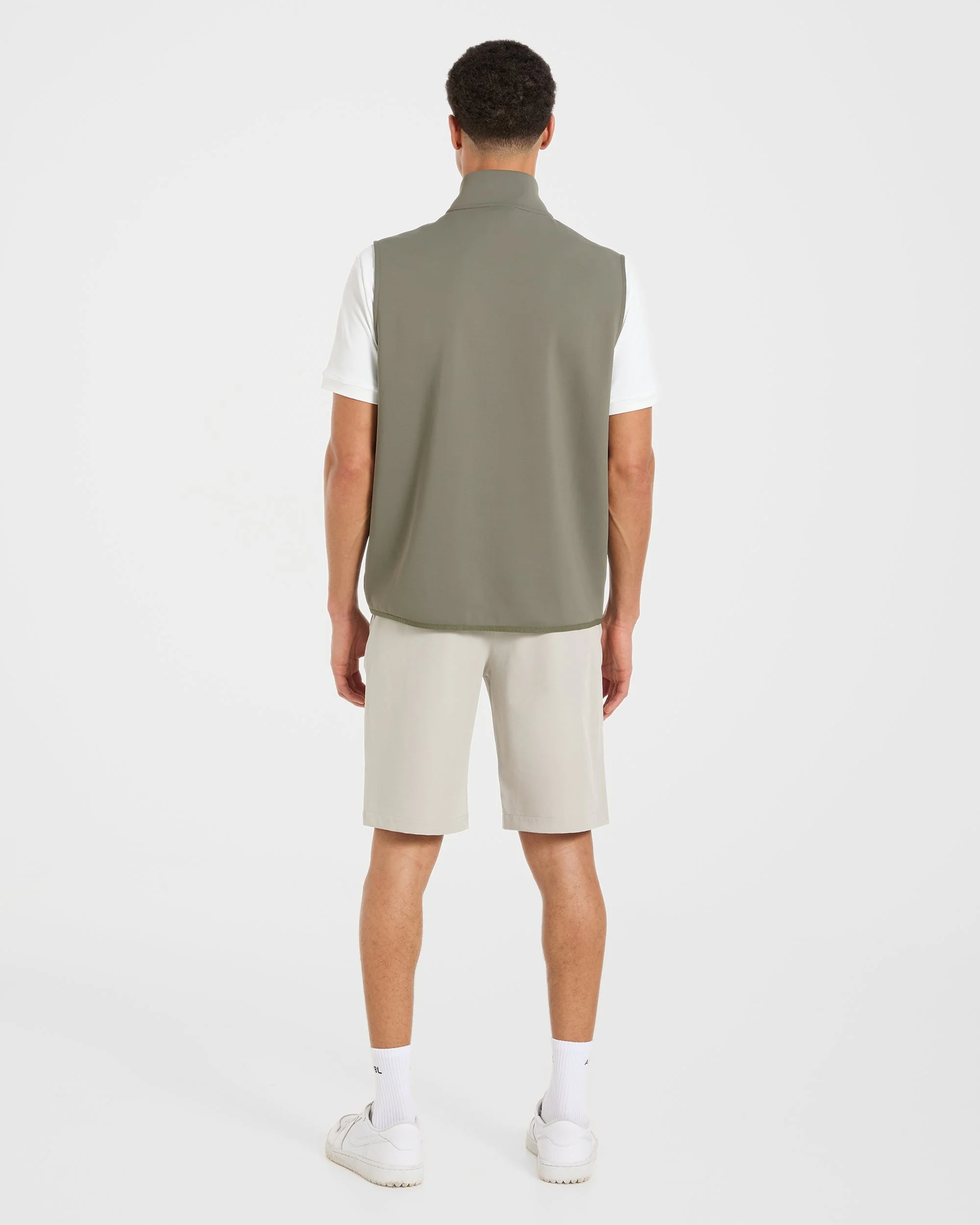 Precision 1/4 Zip Vest - Deep Sage - Image 4