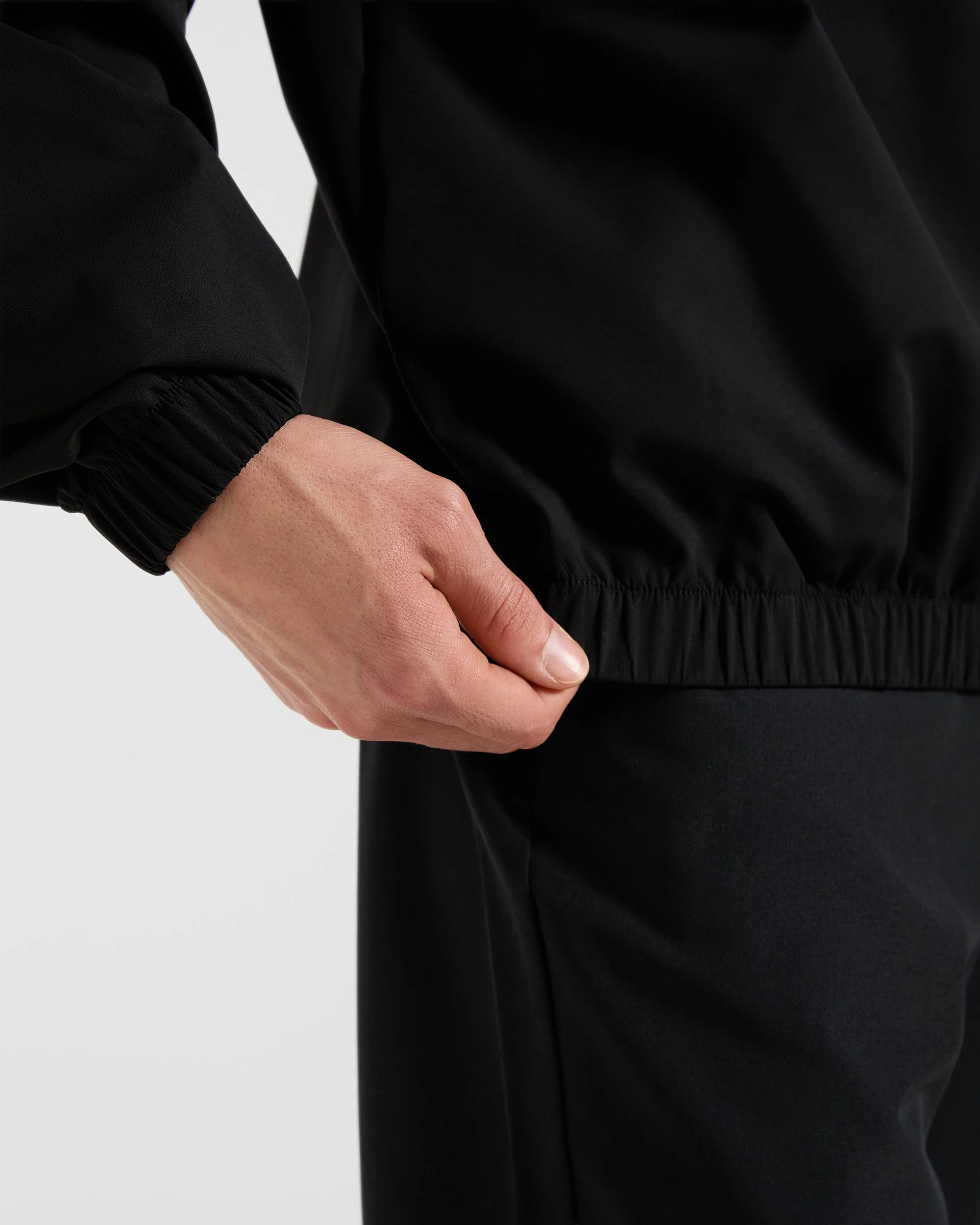 Precision 1/4 Zip Wind Pullover - Noir - Image 6