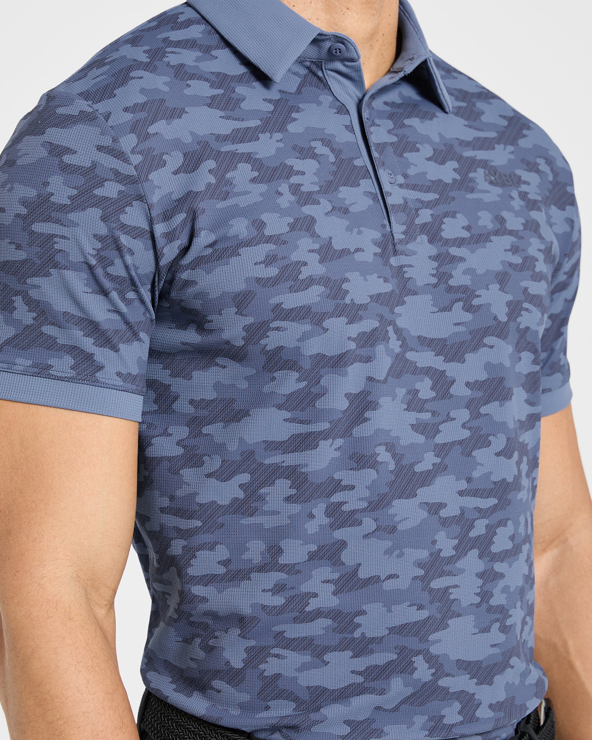 Precision Camo Polo - Bleu - Image 6