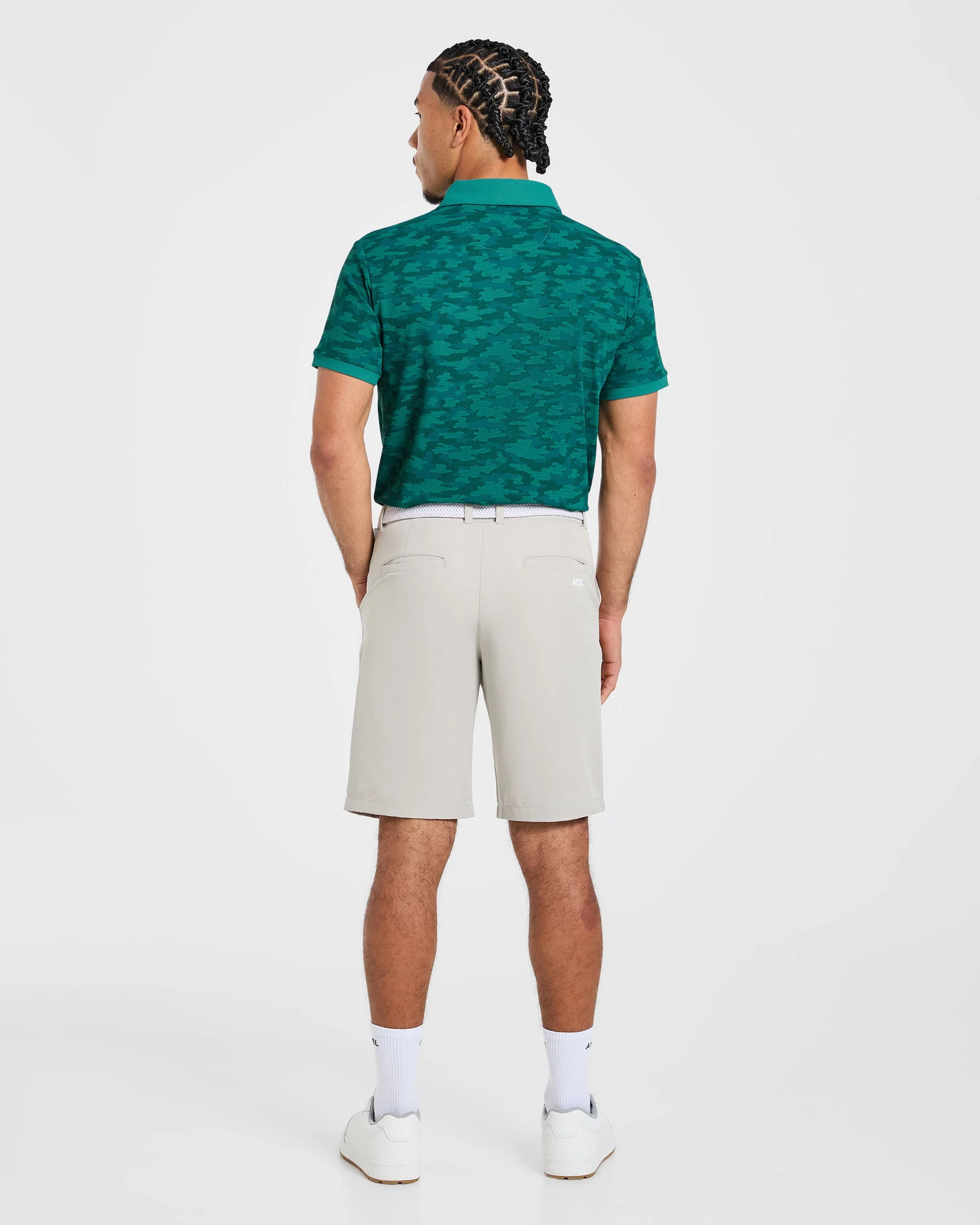 Precision Camo Polo - Pine Teal - Image 4