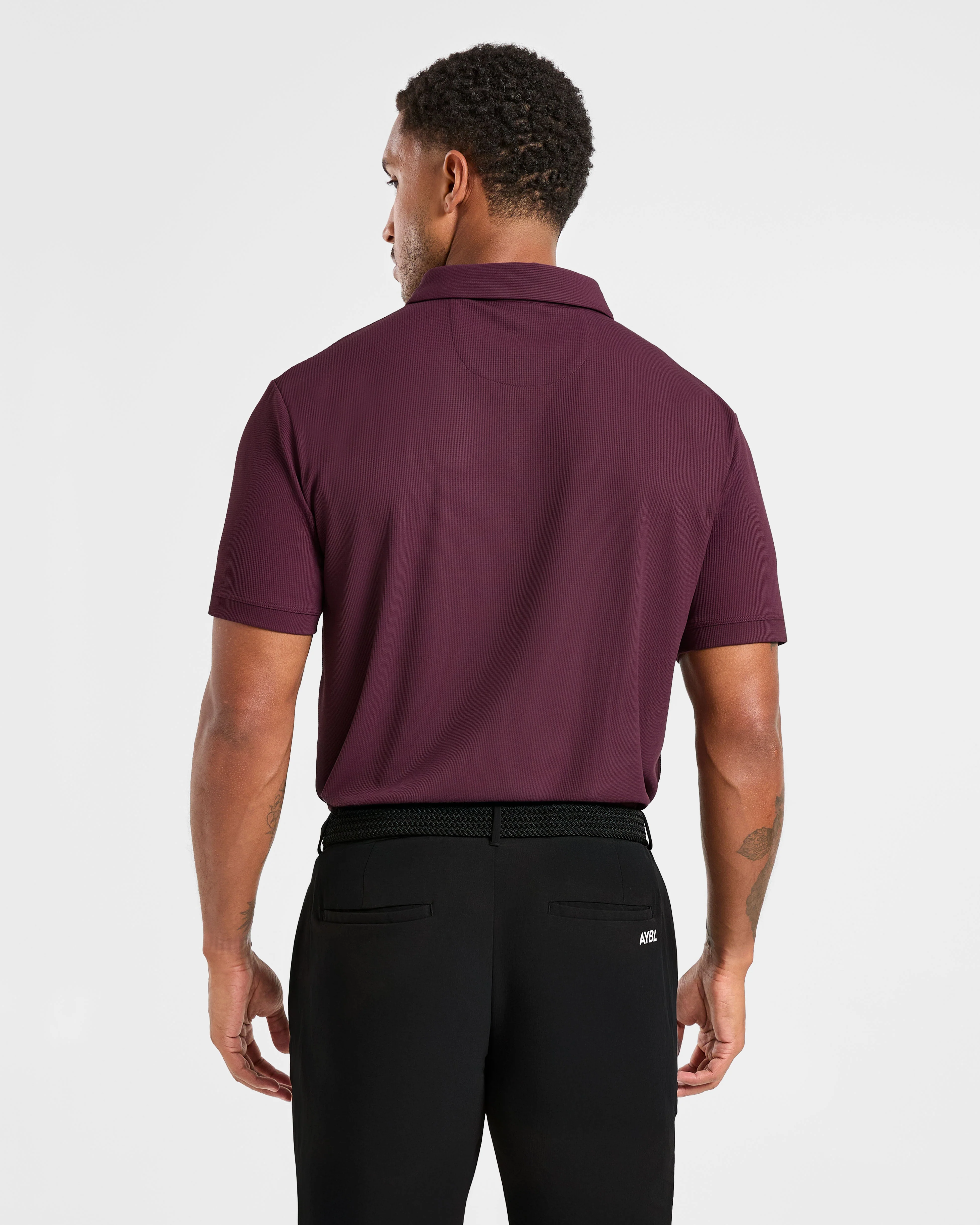 Precision Polo - Plum - Image 2