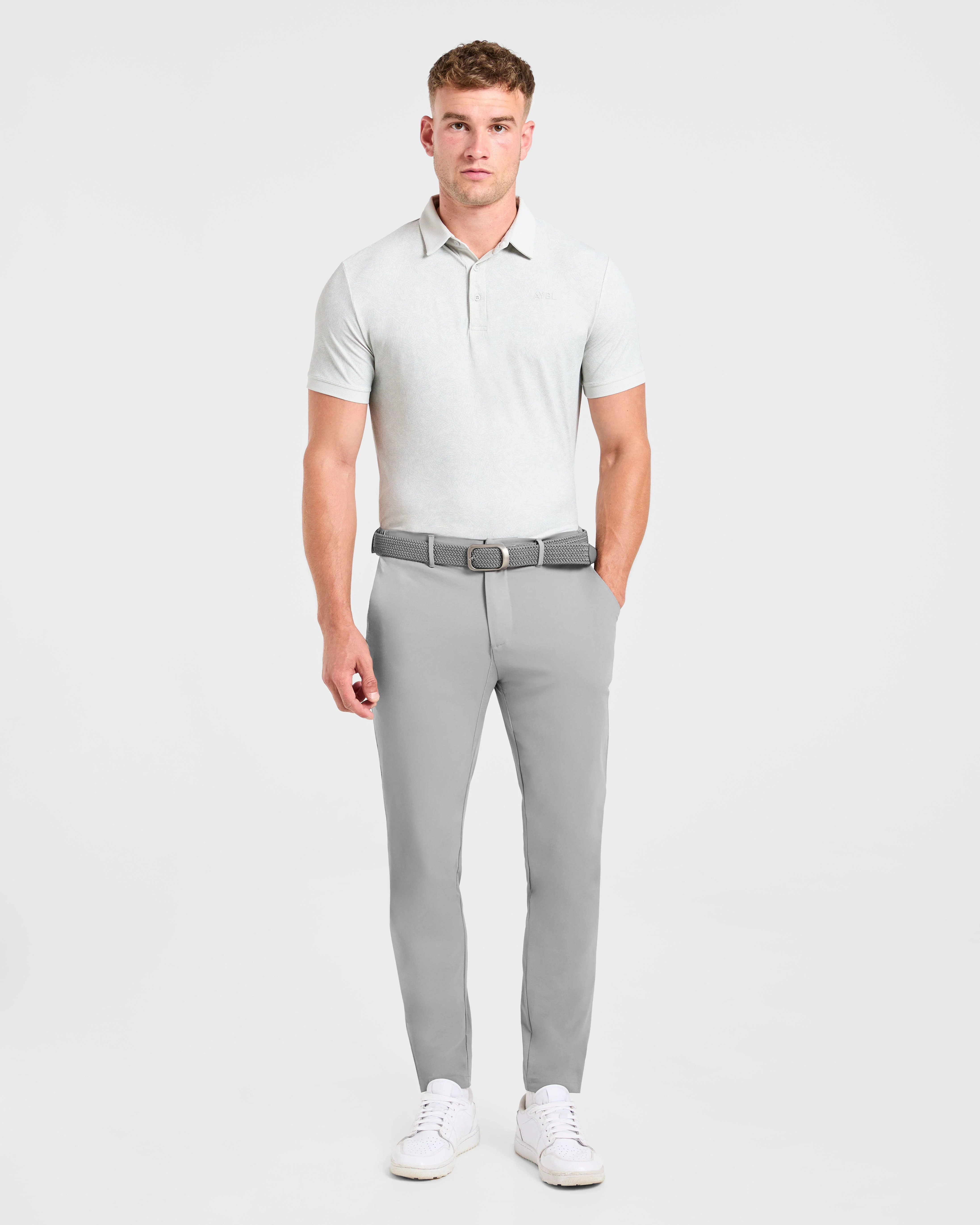 Precision Static Polo - Ice Gris - Image 3