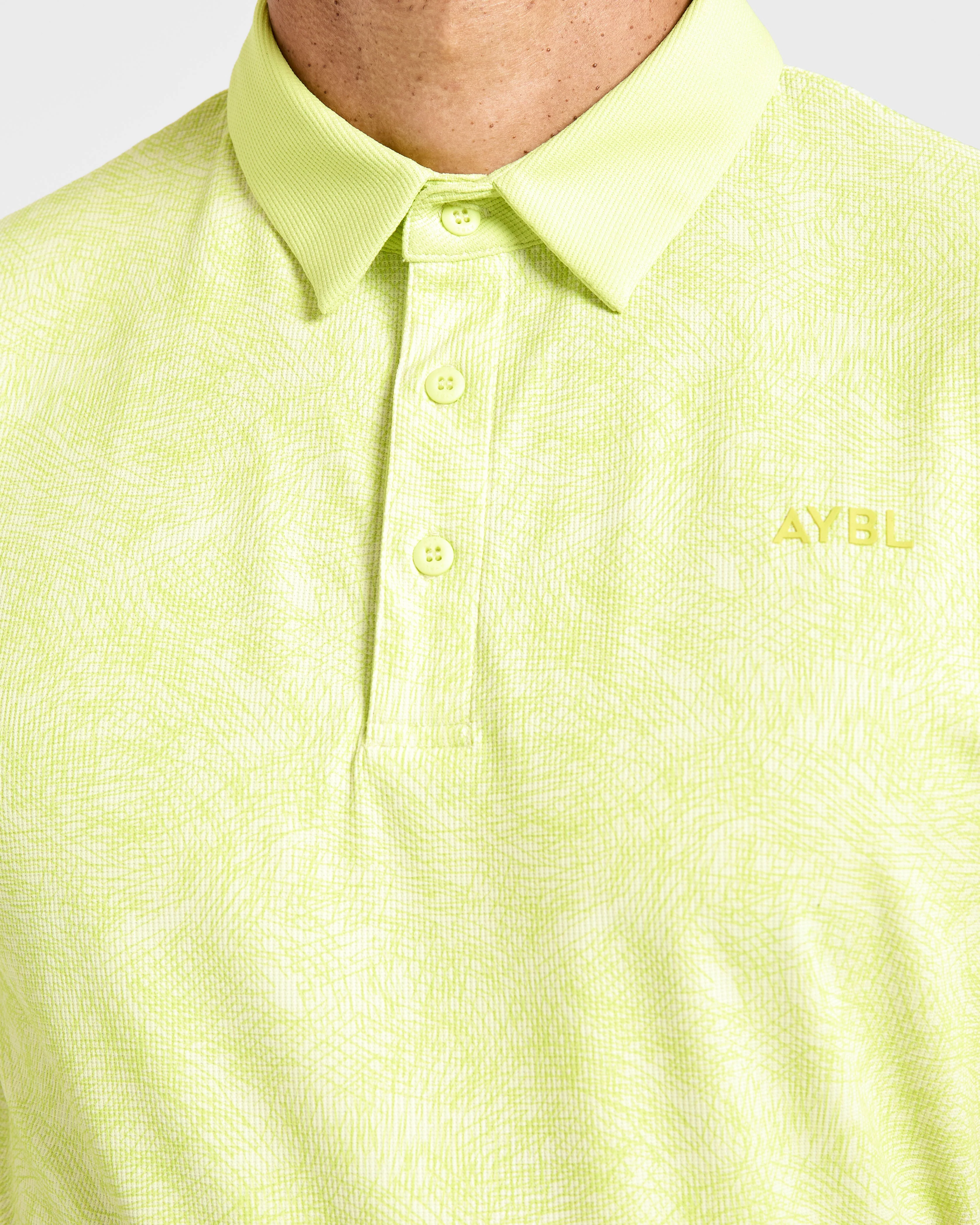 Precision Static Polo - Lime - Image 5