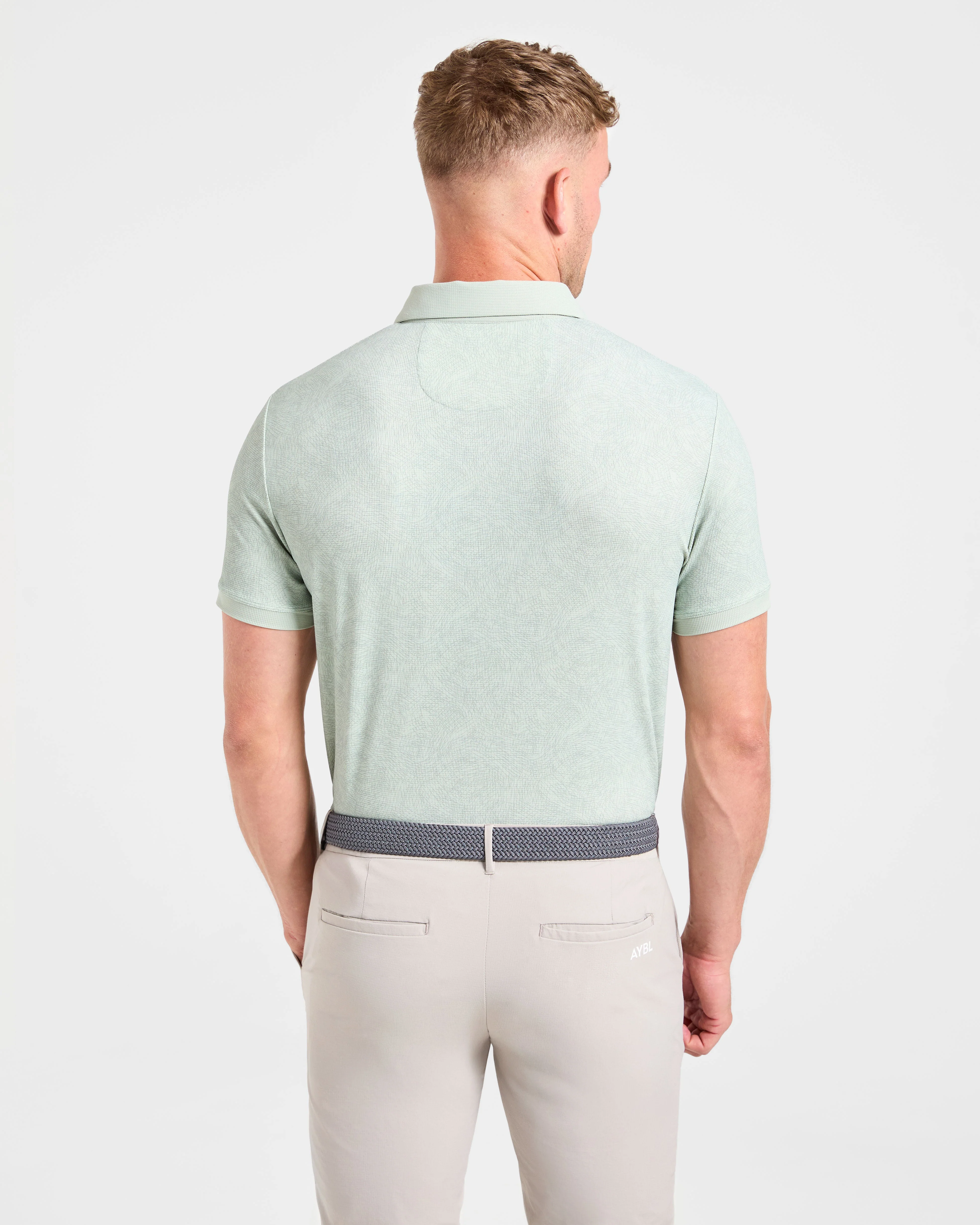 Precision Static Polo - Washed Sage - Image 2
