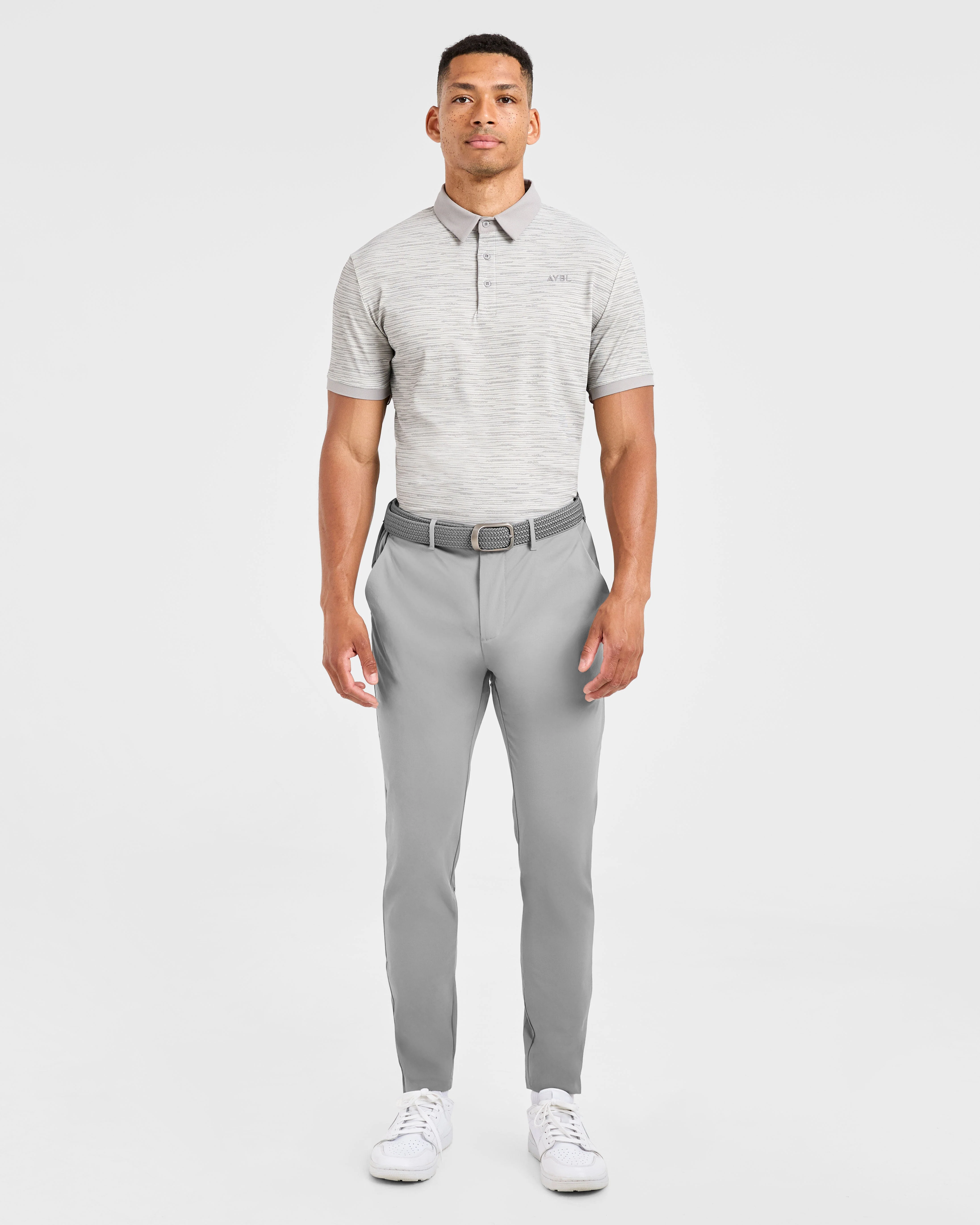 Precision Stripe Polo - Gris - Image 3