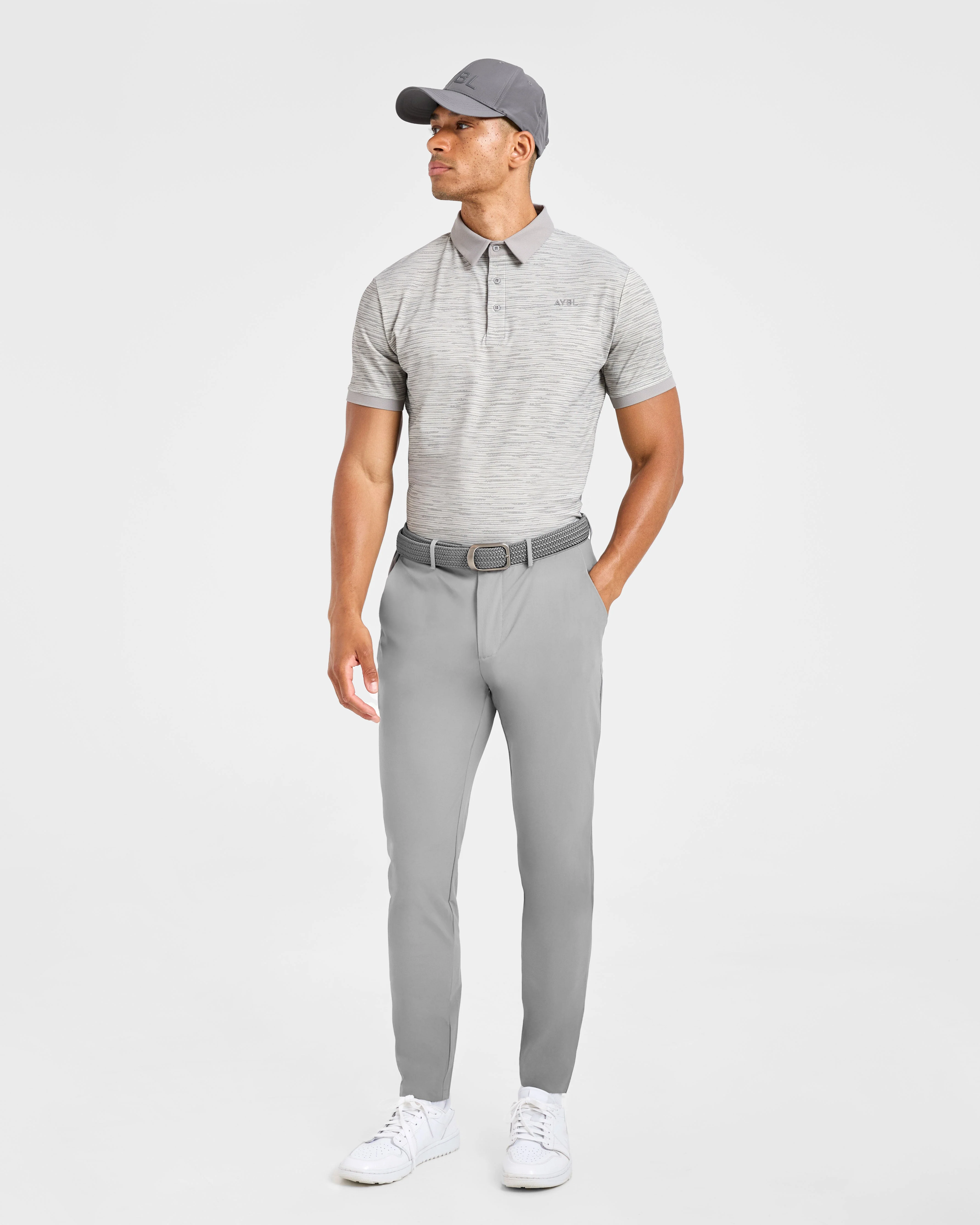 Precision Stripe Polo - Gris - Image 7