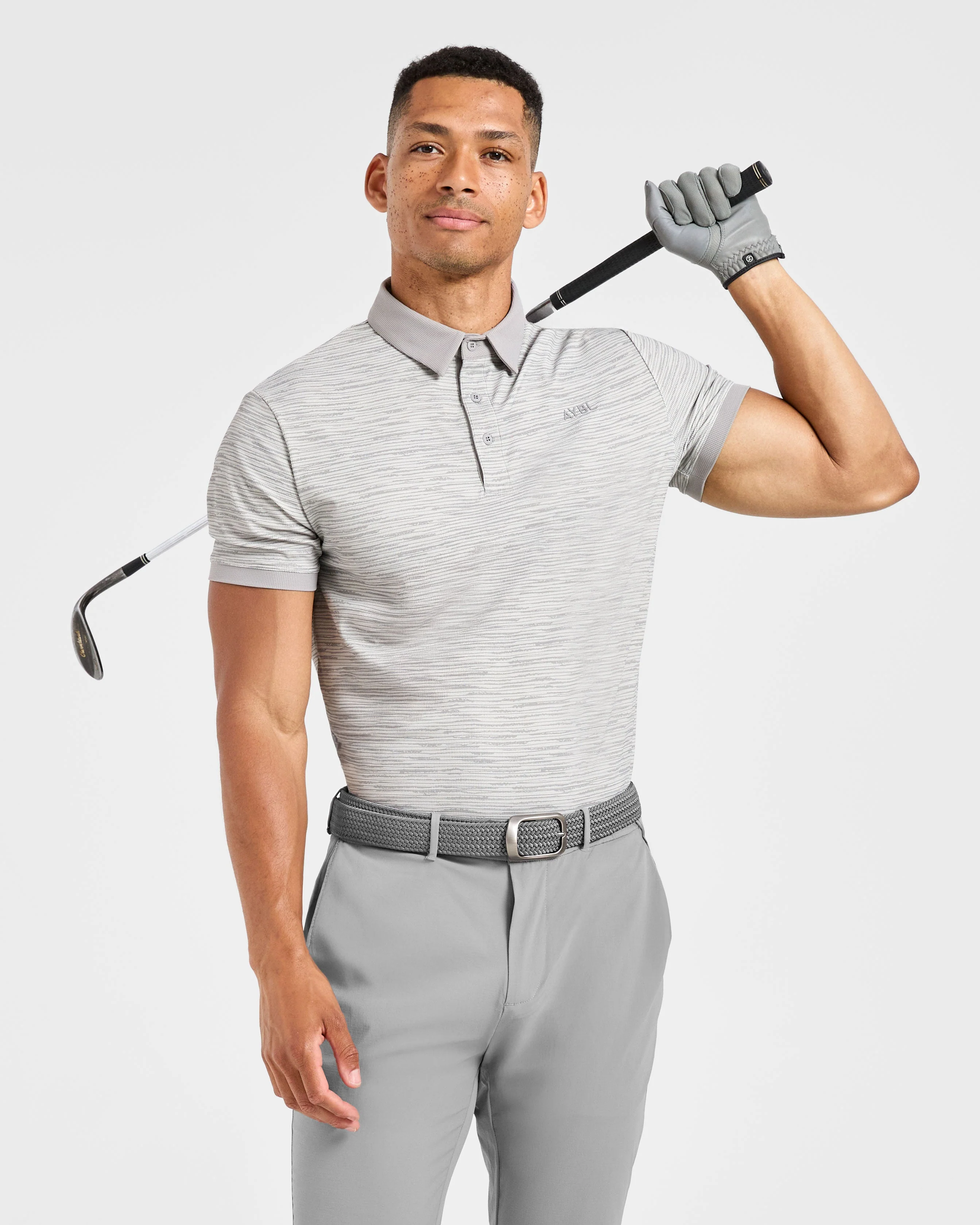 Precision Stripe Polo - Gris - Image 8