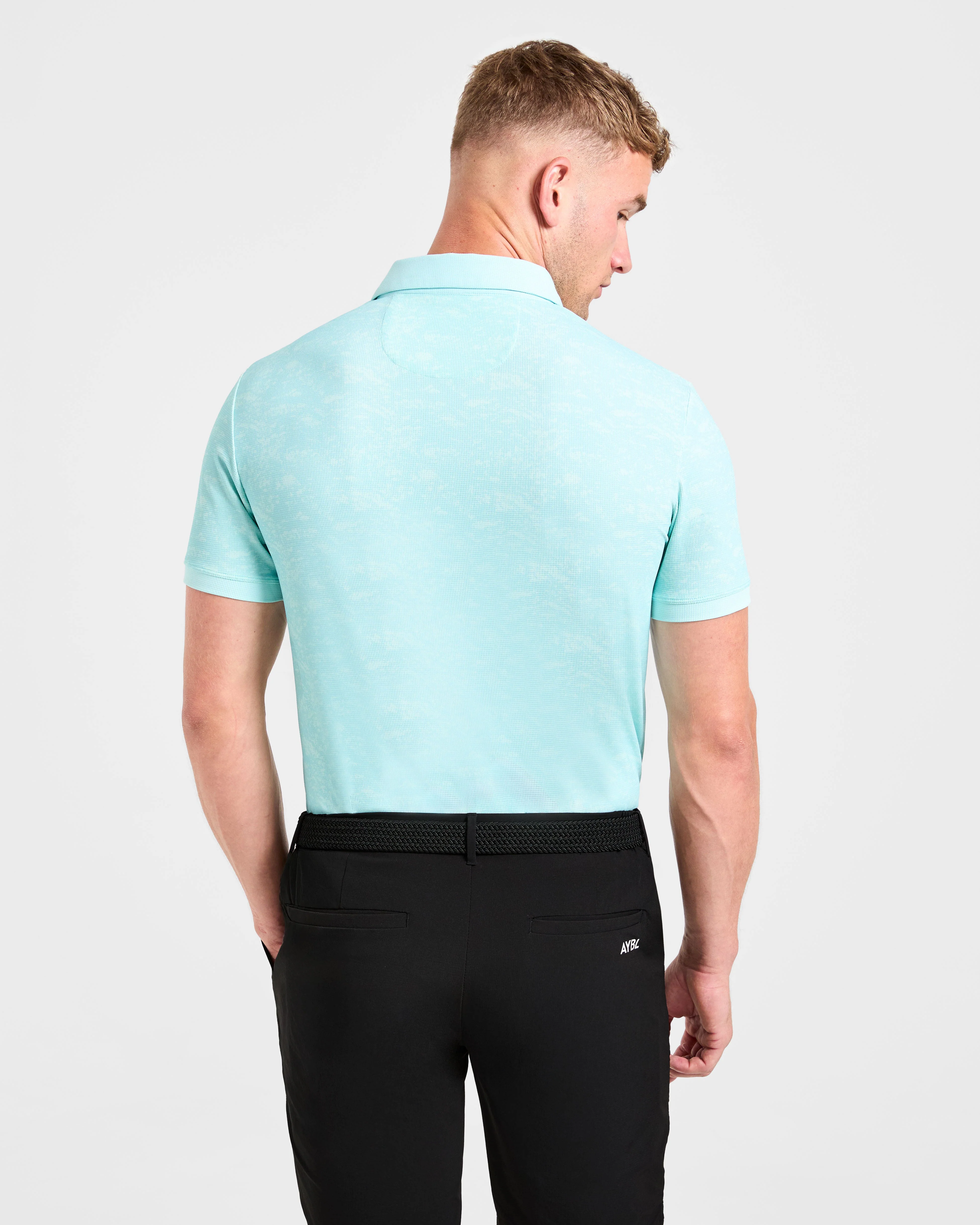 Precision Texture Polo - Summer Bleu - Image 2