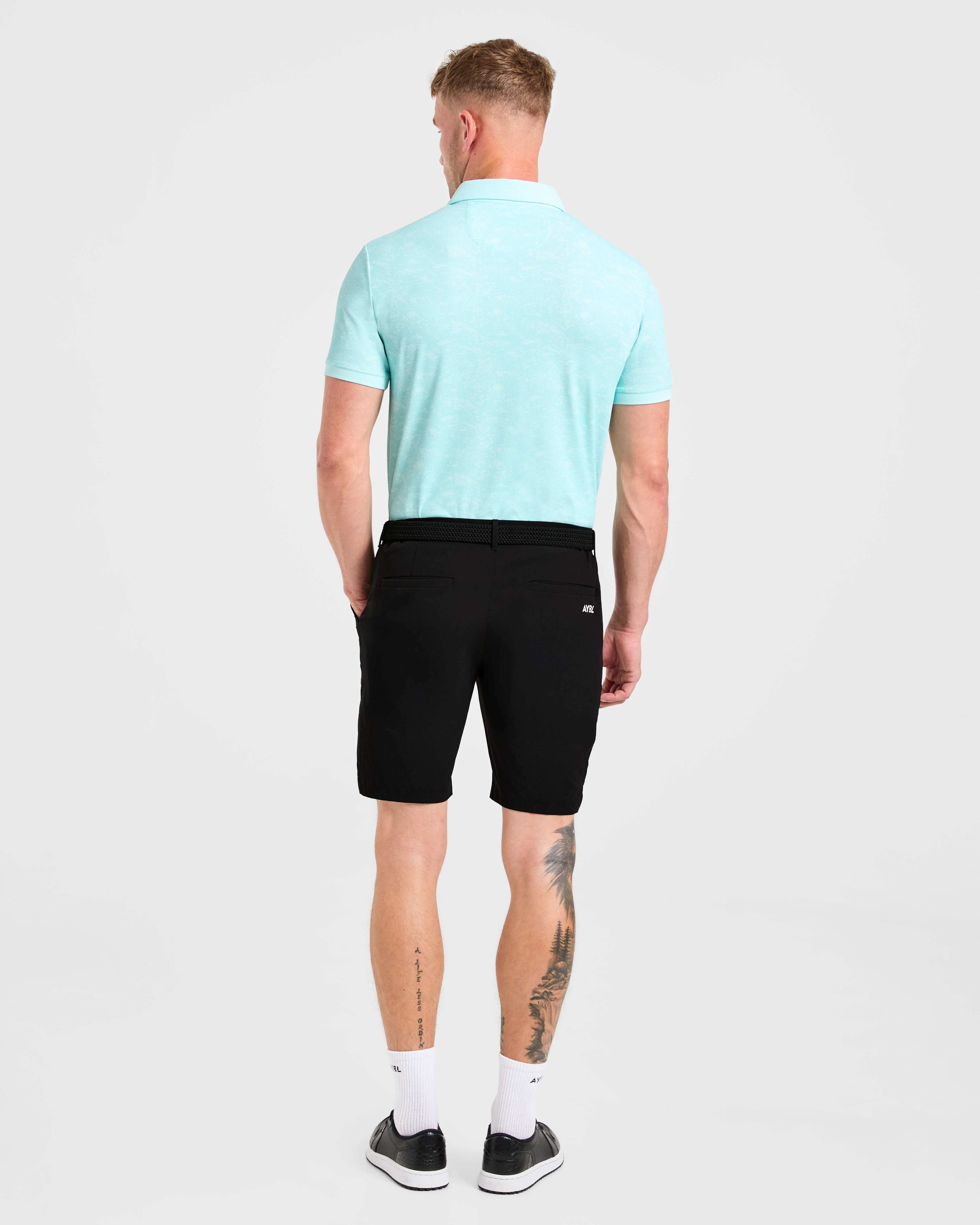 Precision Texture Polo - Summer Bleu - Image 4