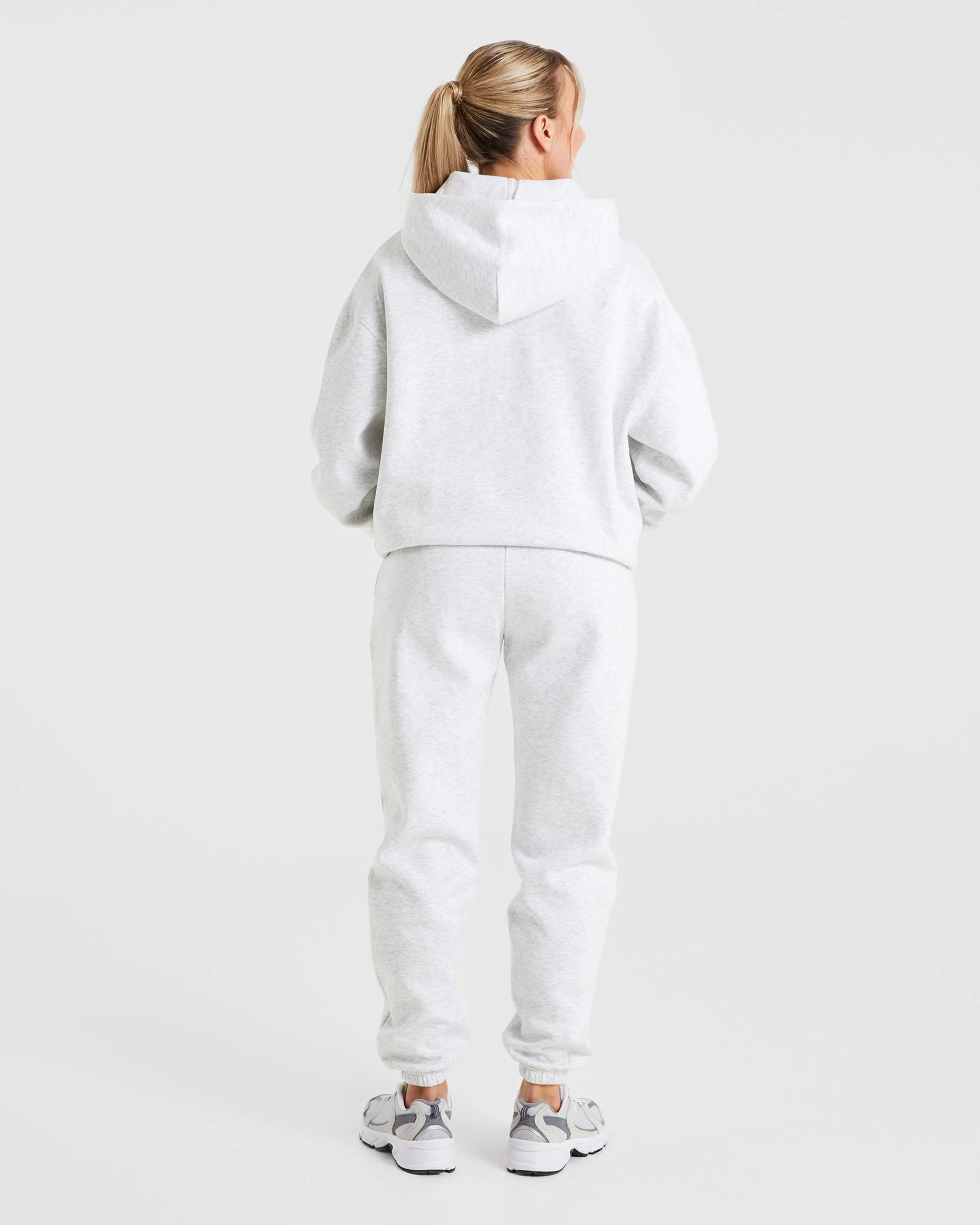 Premium Oversized Hoodie - Heather Gris - Image 4
