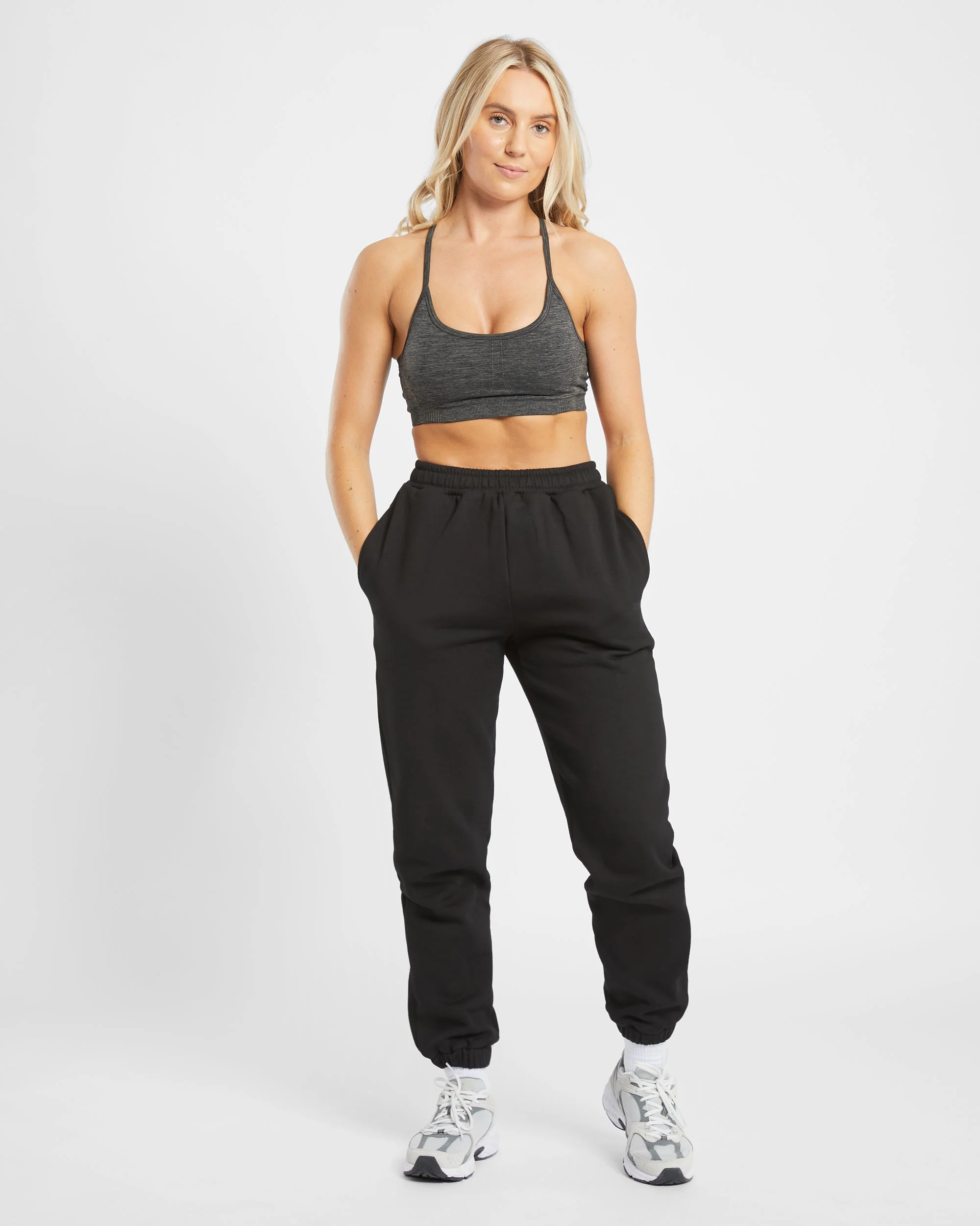 Premium Oversized Joggers - Noir - Image 3