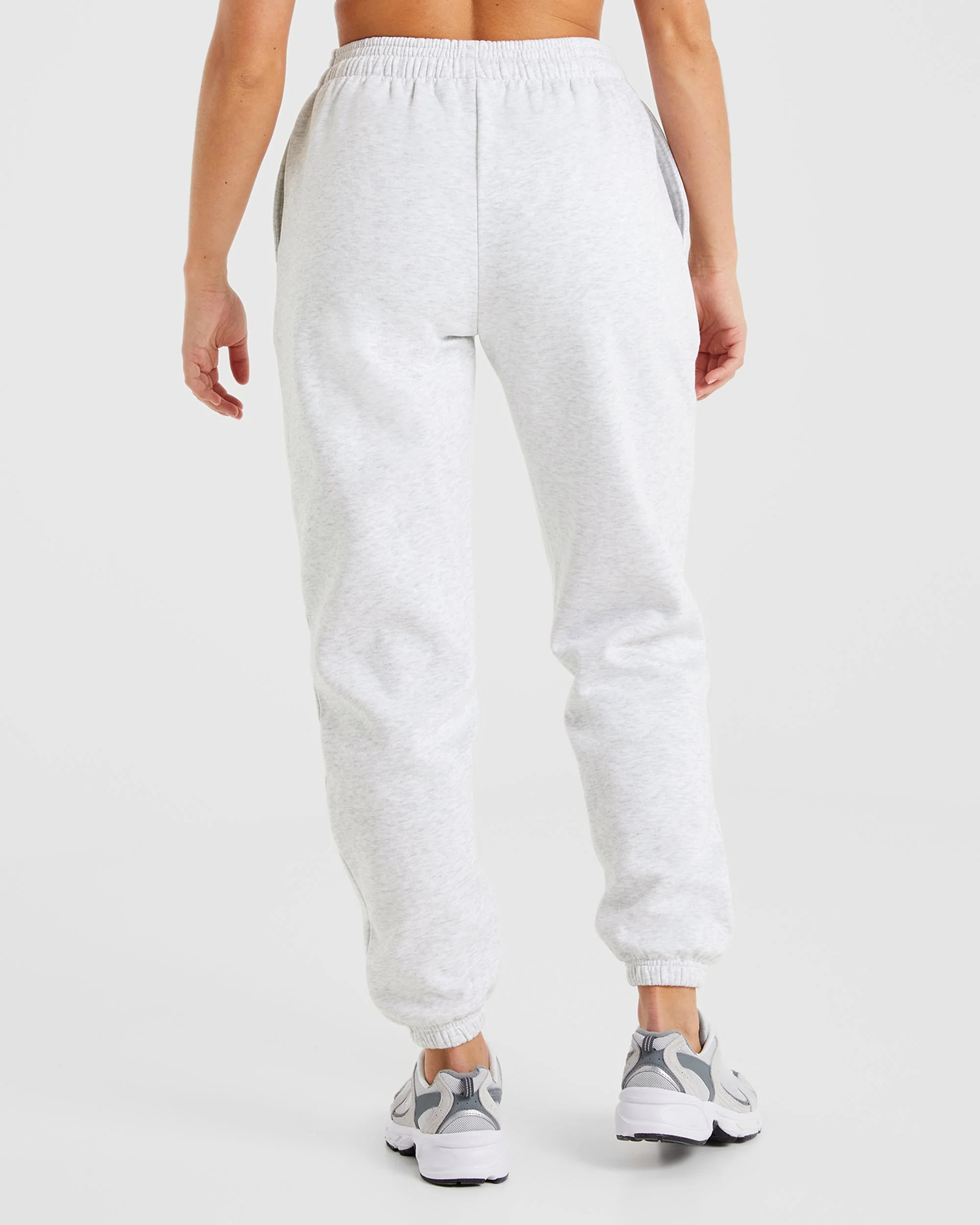 Premium Oversized Joggers - Heather Gris - Image 2