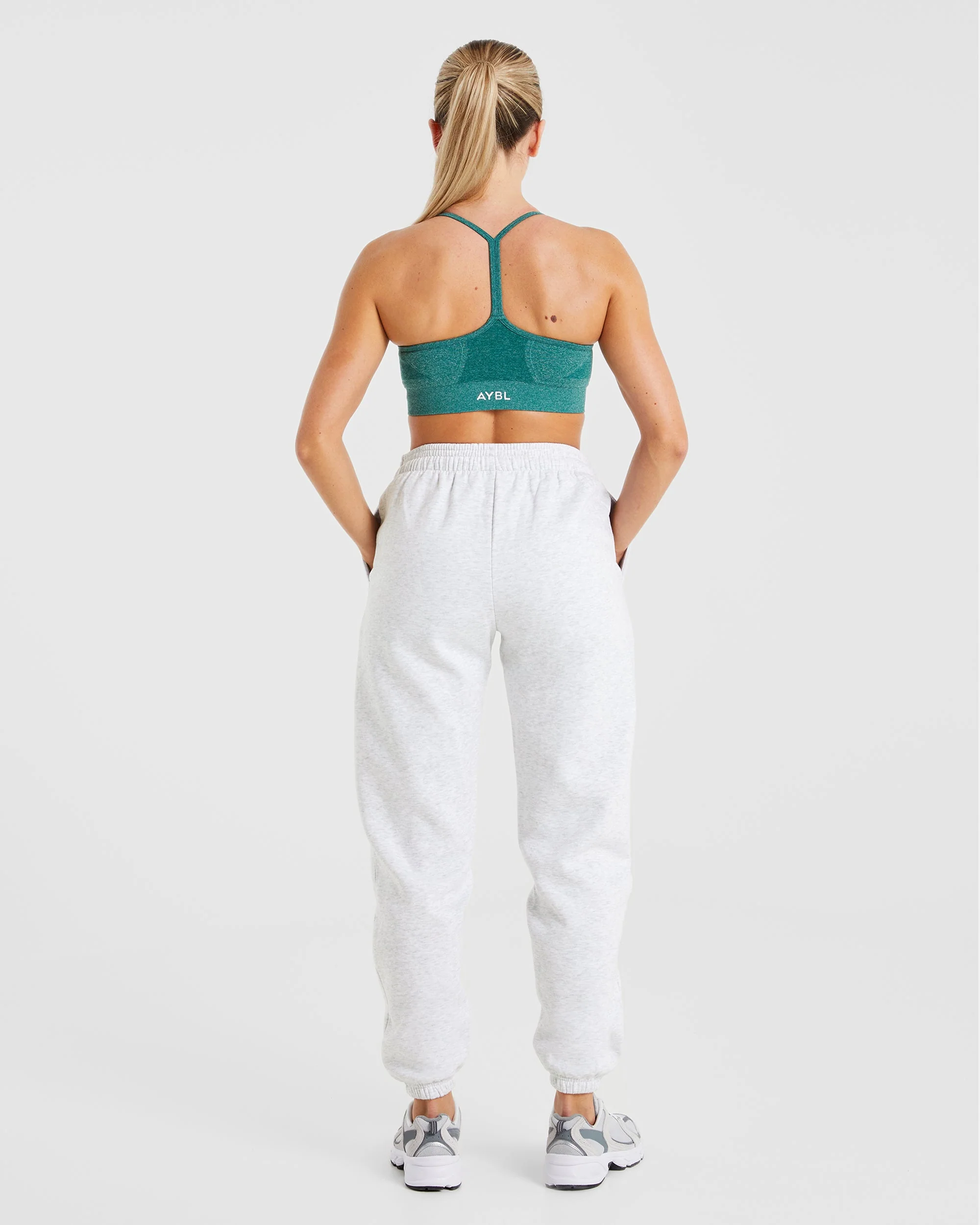 Premium Oversized Joggers - Heather Gris - Image 4