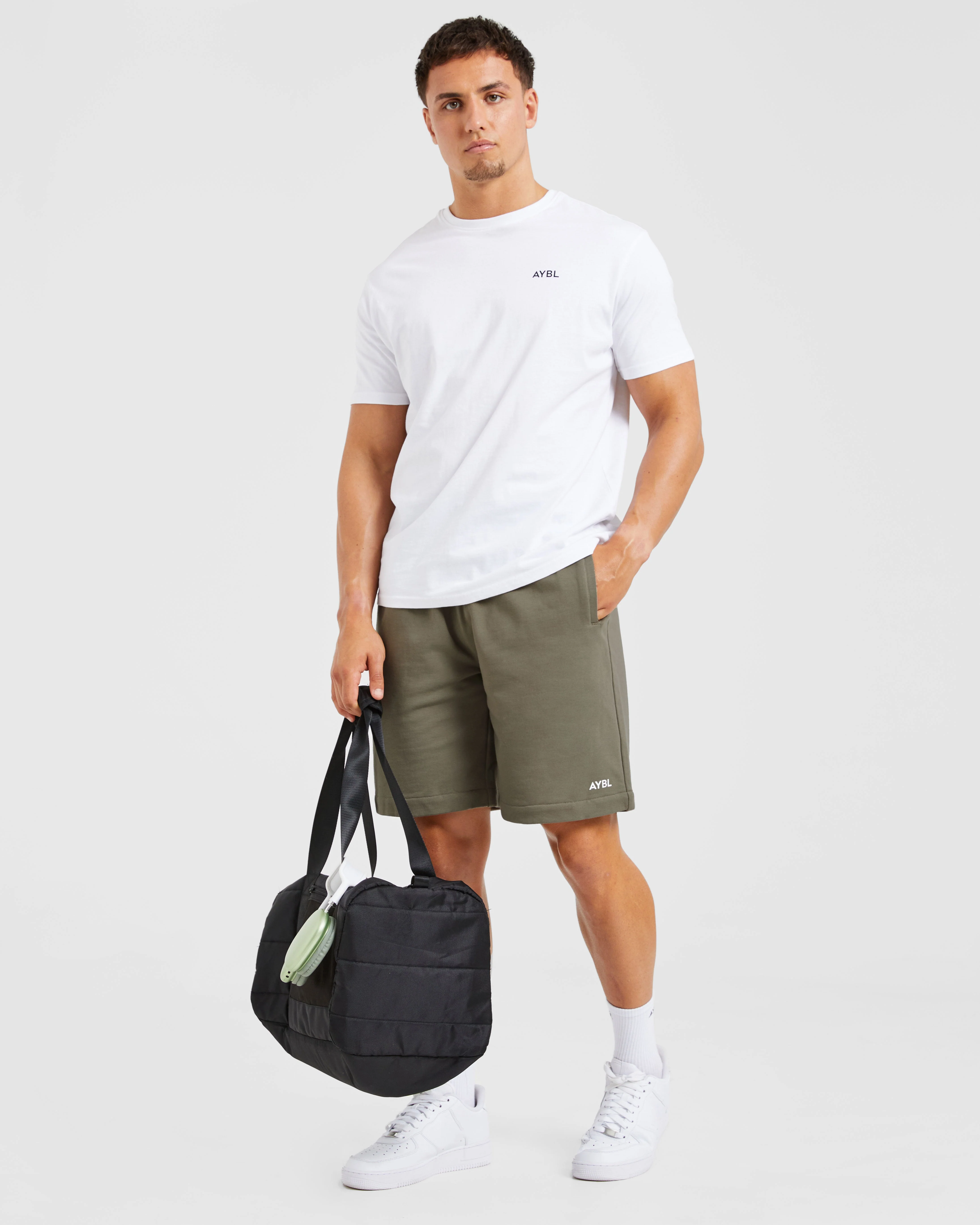 Rebound Shorts - Dusky Olive - Image 7