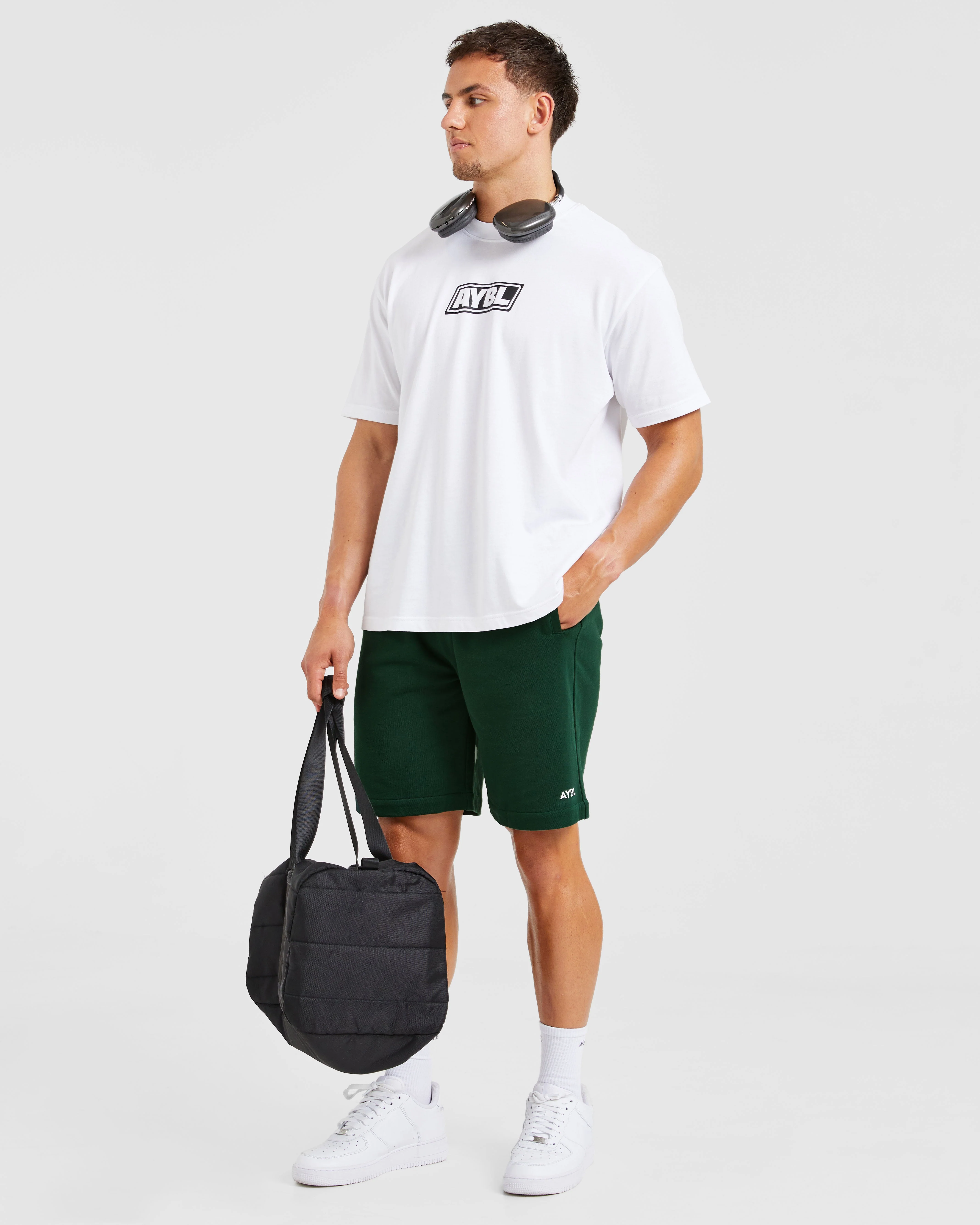 Rebound Shorts - Forest Vert - Image 7