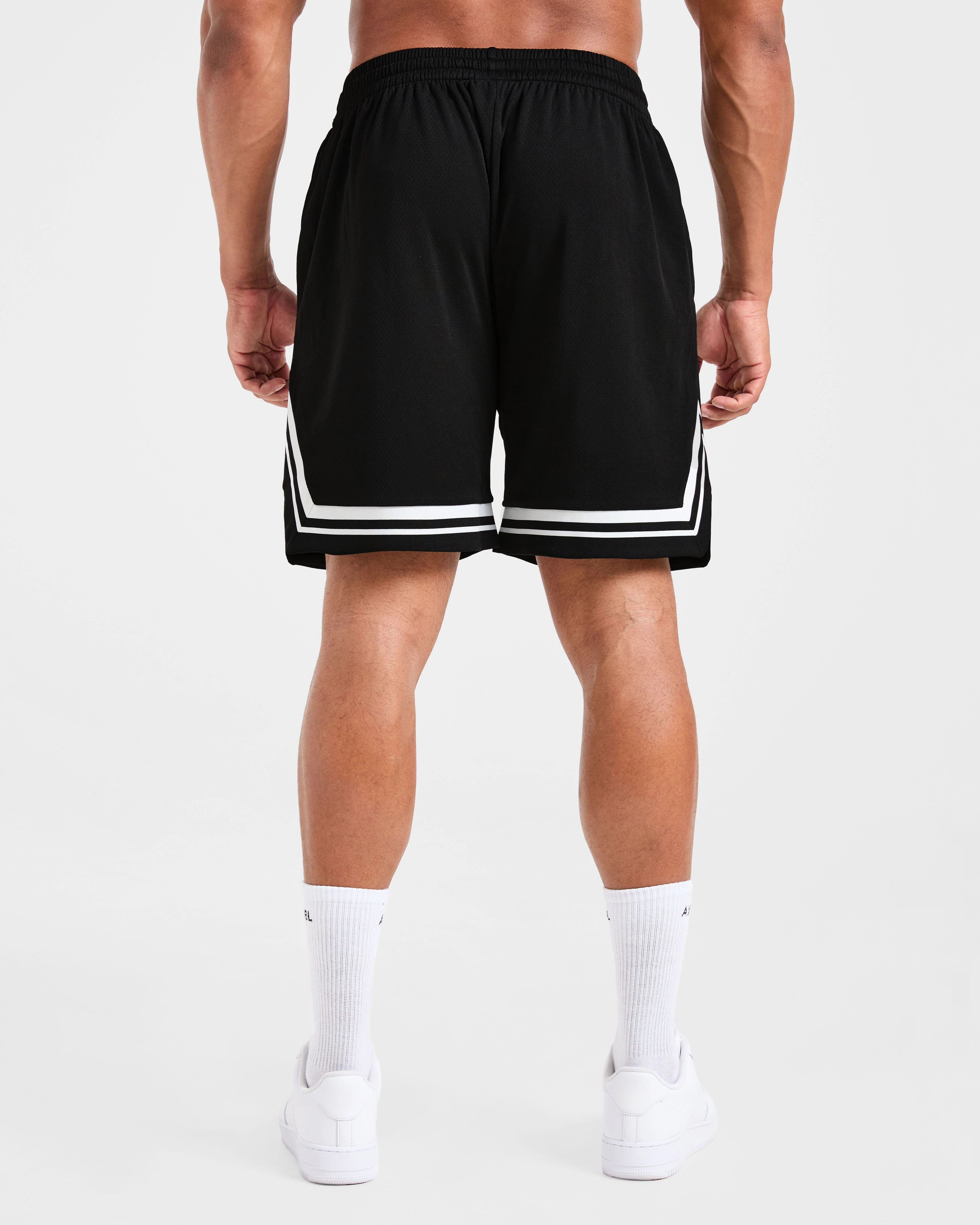 Rebound Stripe Shorts - Noir - Image 2