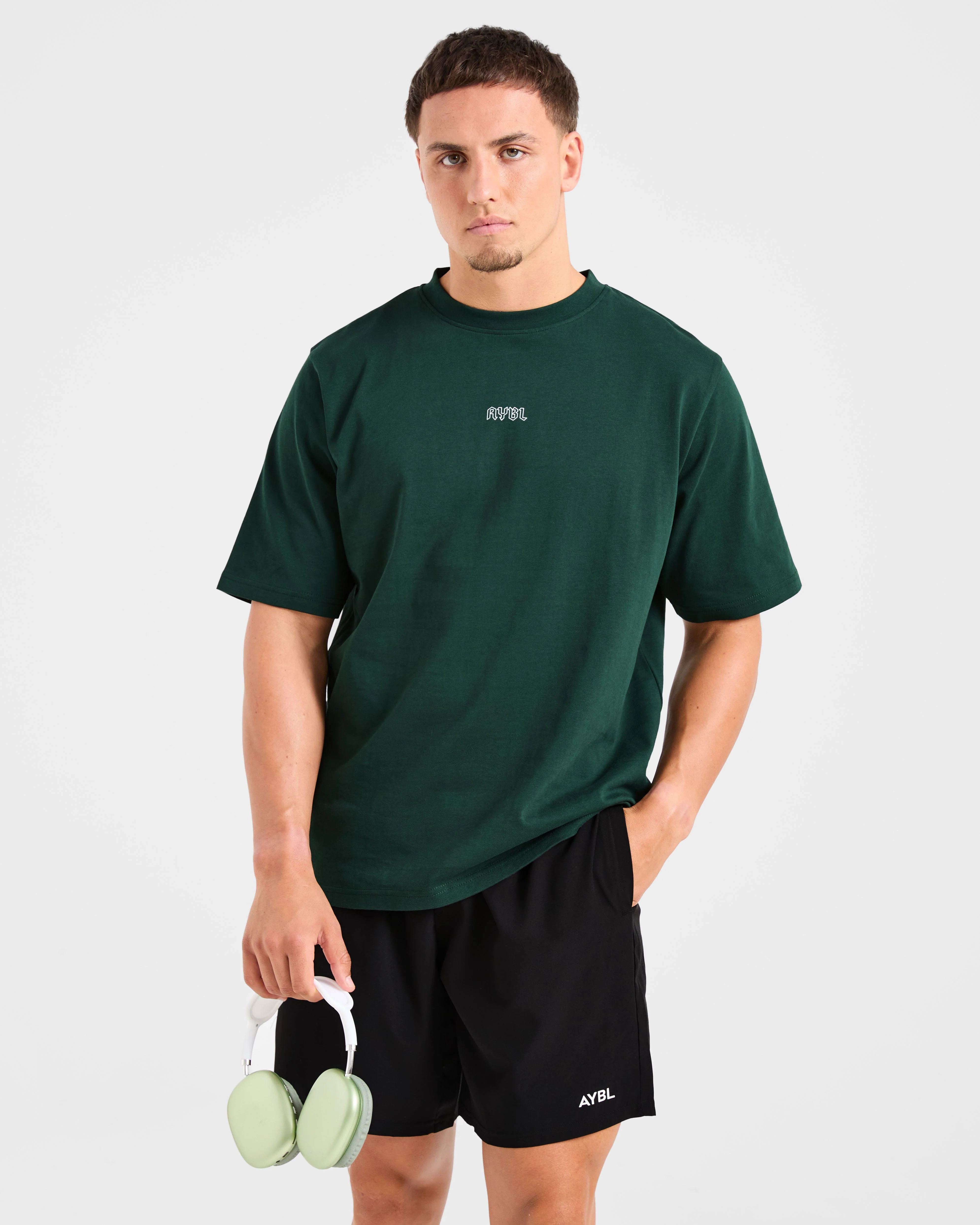 Rebound T Shirt - Forest Vert - Image 7