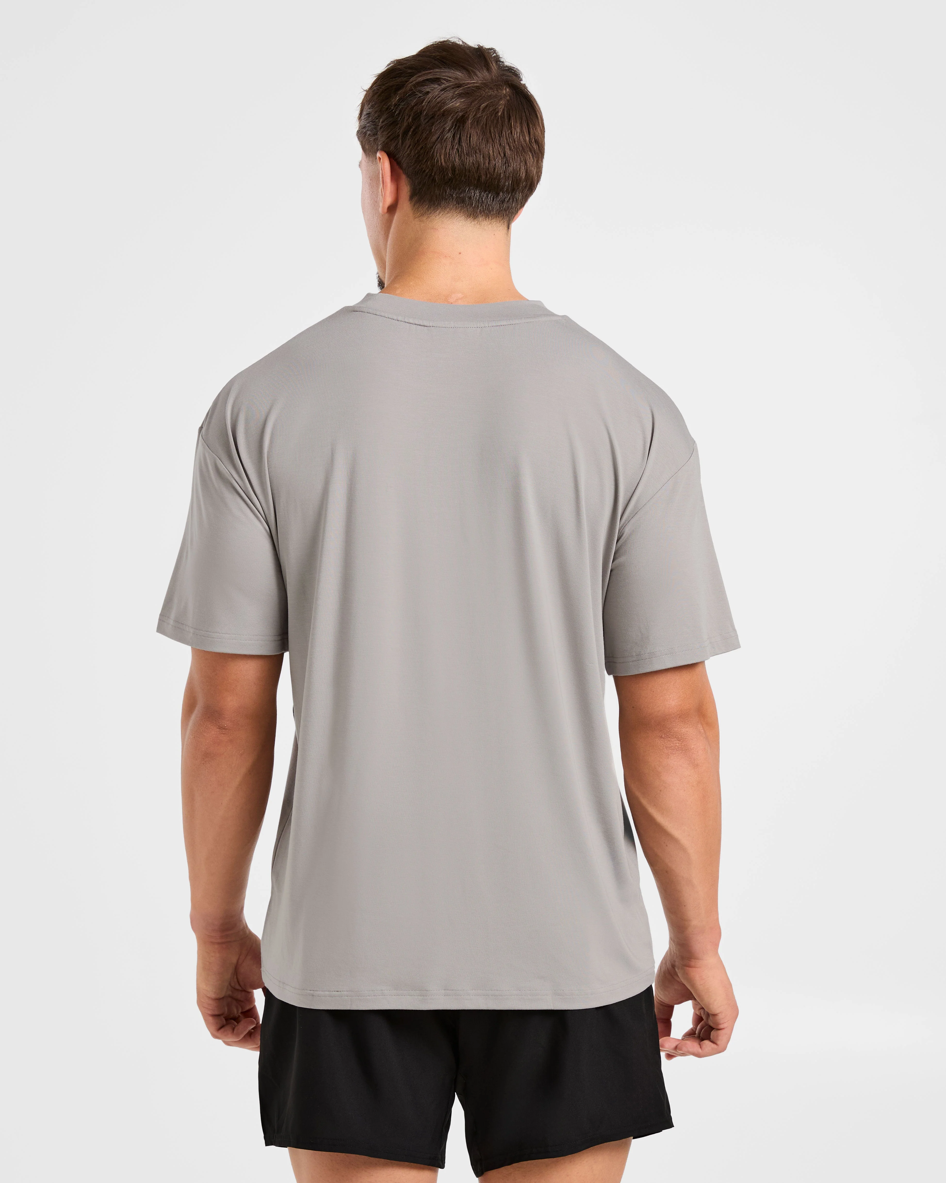 Reinforce Training T Shirt - Clay Grey - Image 2