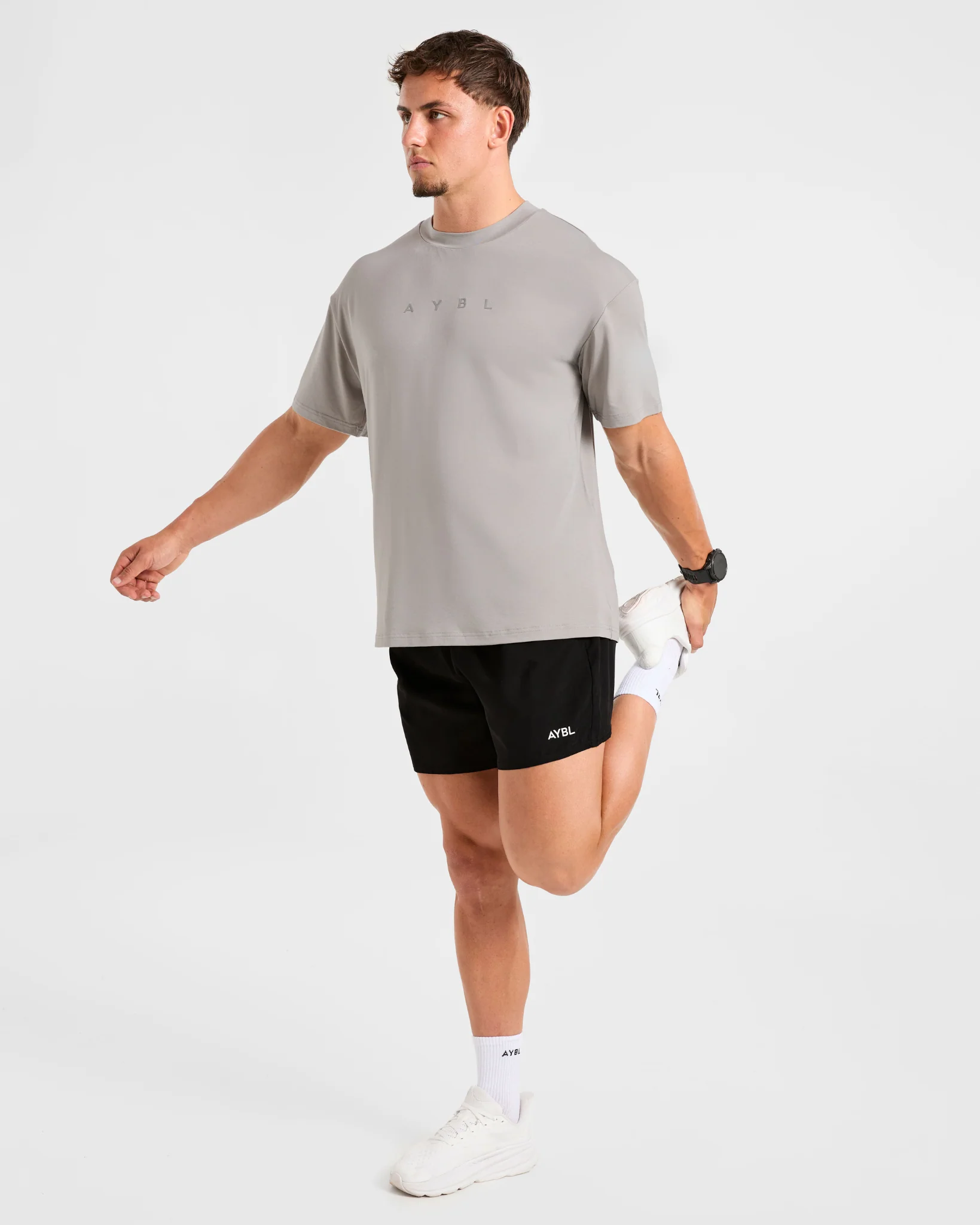 Reinforce Training T Shirt - Clay Grey - Image 8