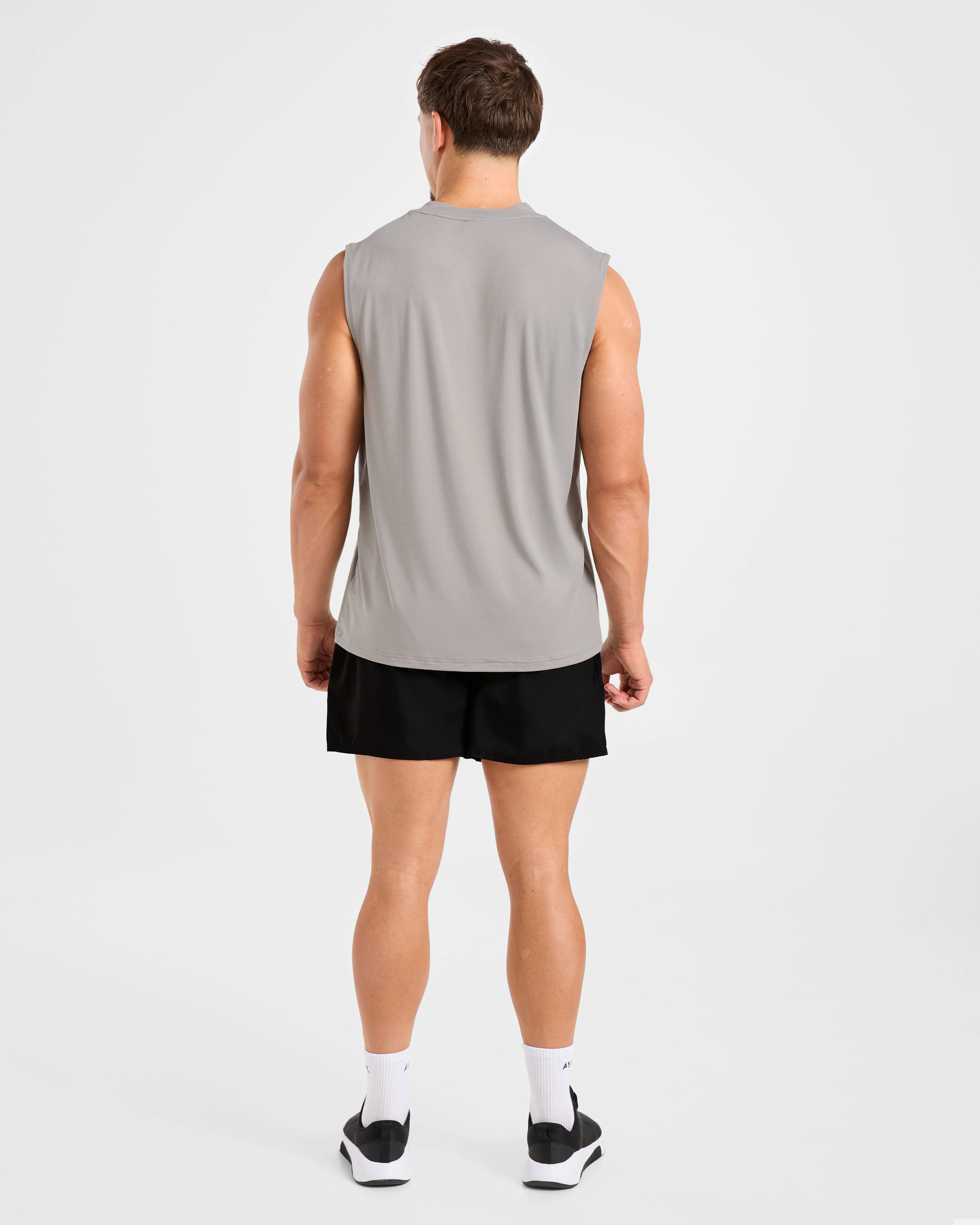 Reinforce Training Tank - Clay Grey - Image 4