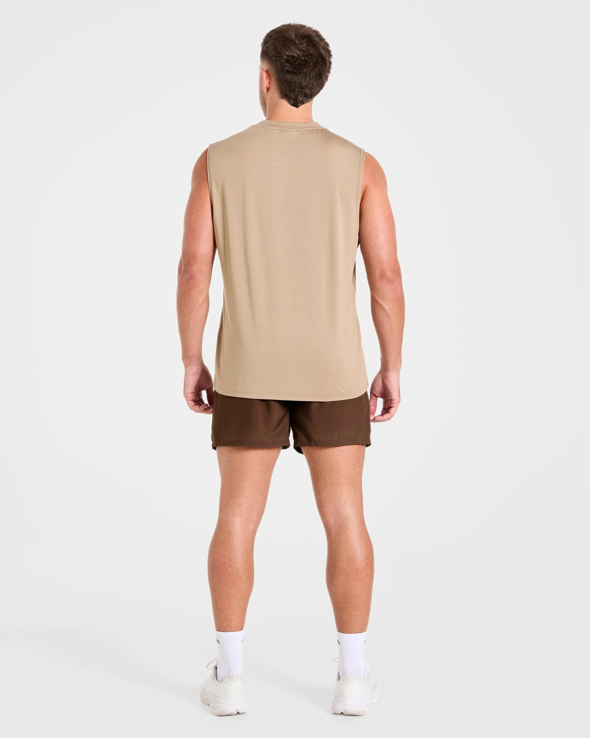 Reinforce Training Tank - Tawny Brown - Image 4