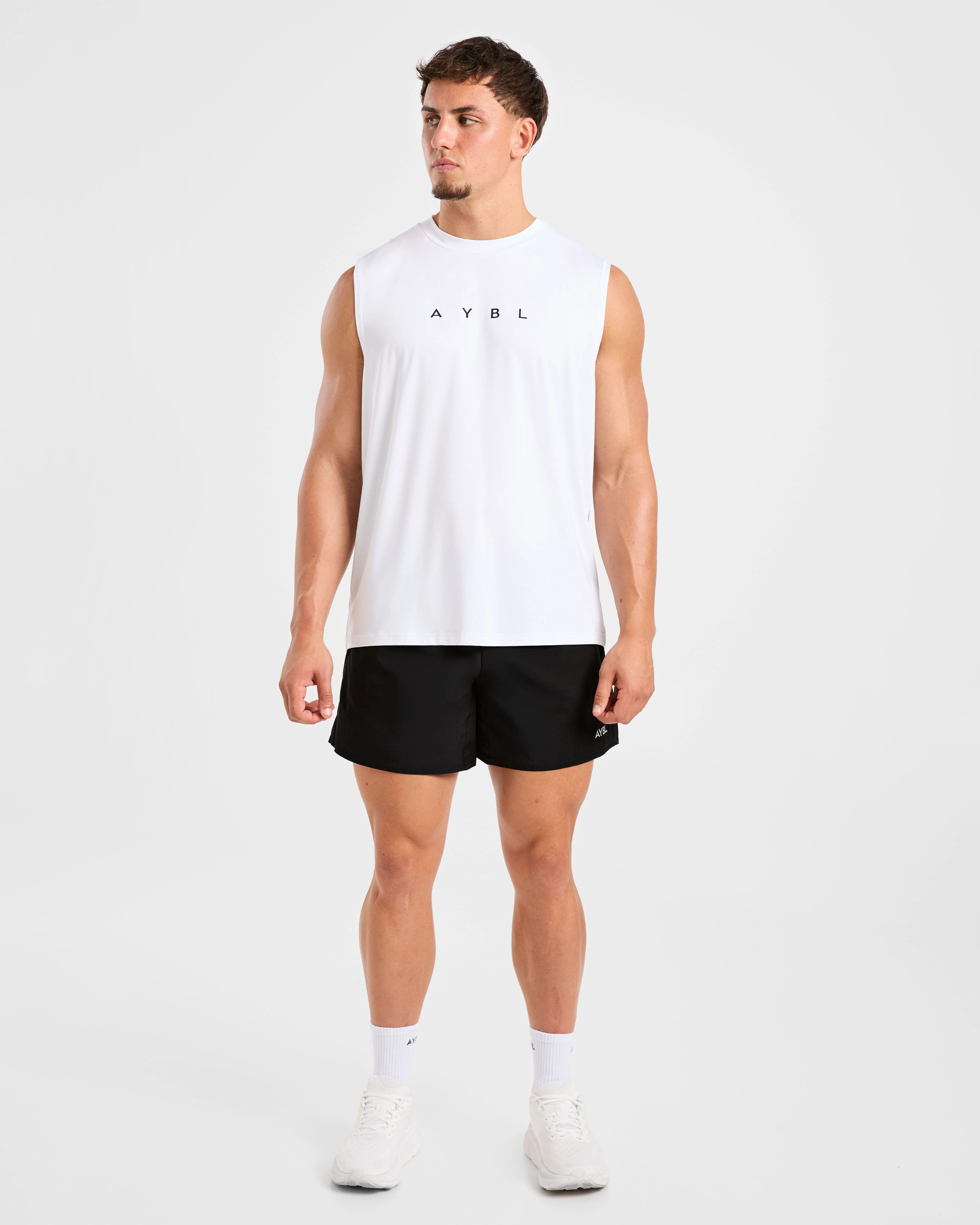 Reinforce Training Tank - Blanc - Image 3