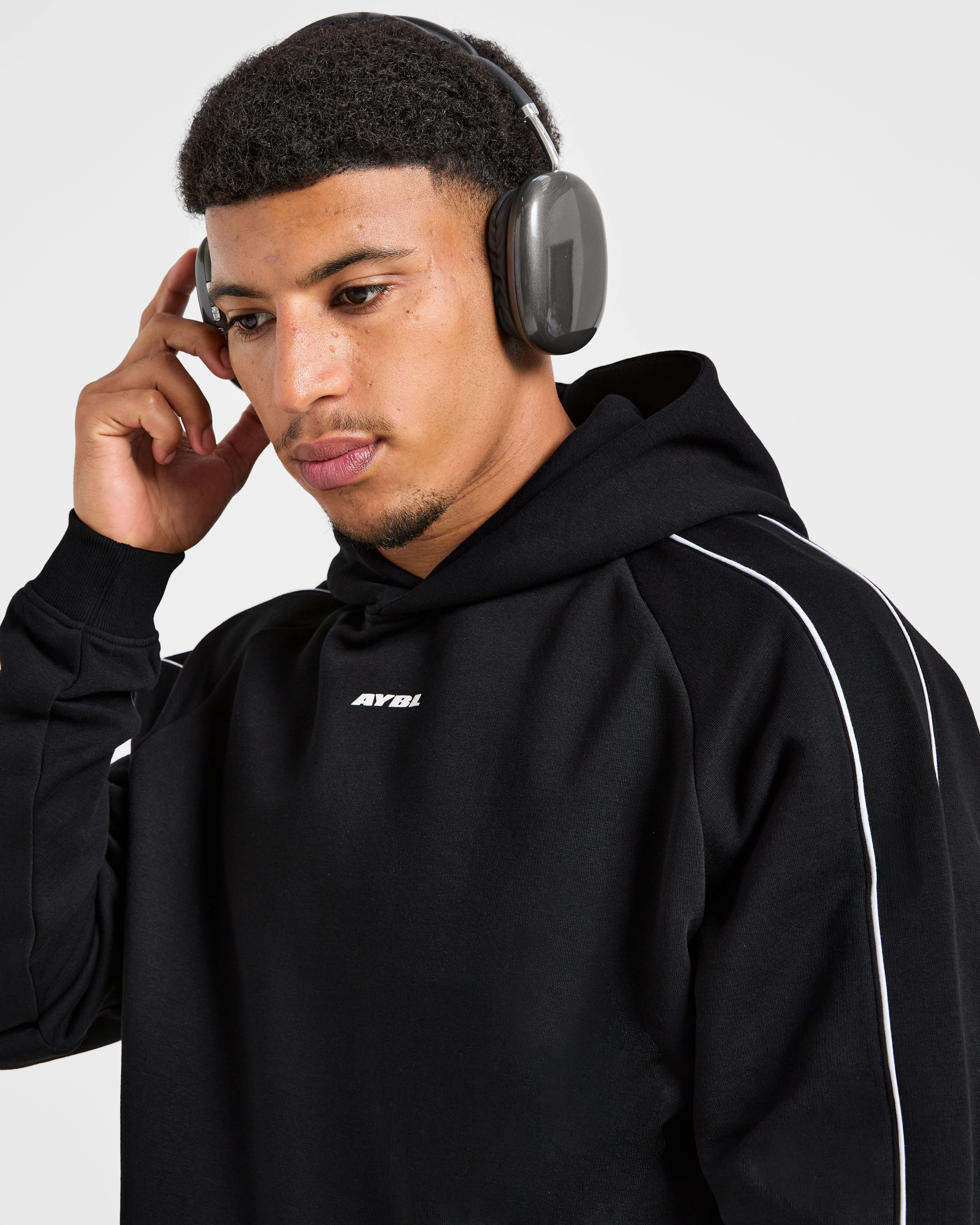Restore Oversized Hoodie - Noir - Image 7