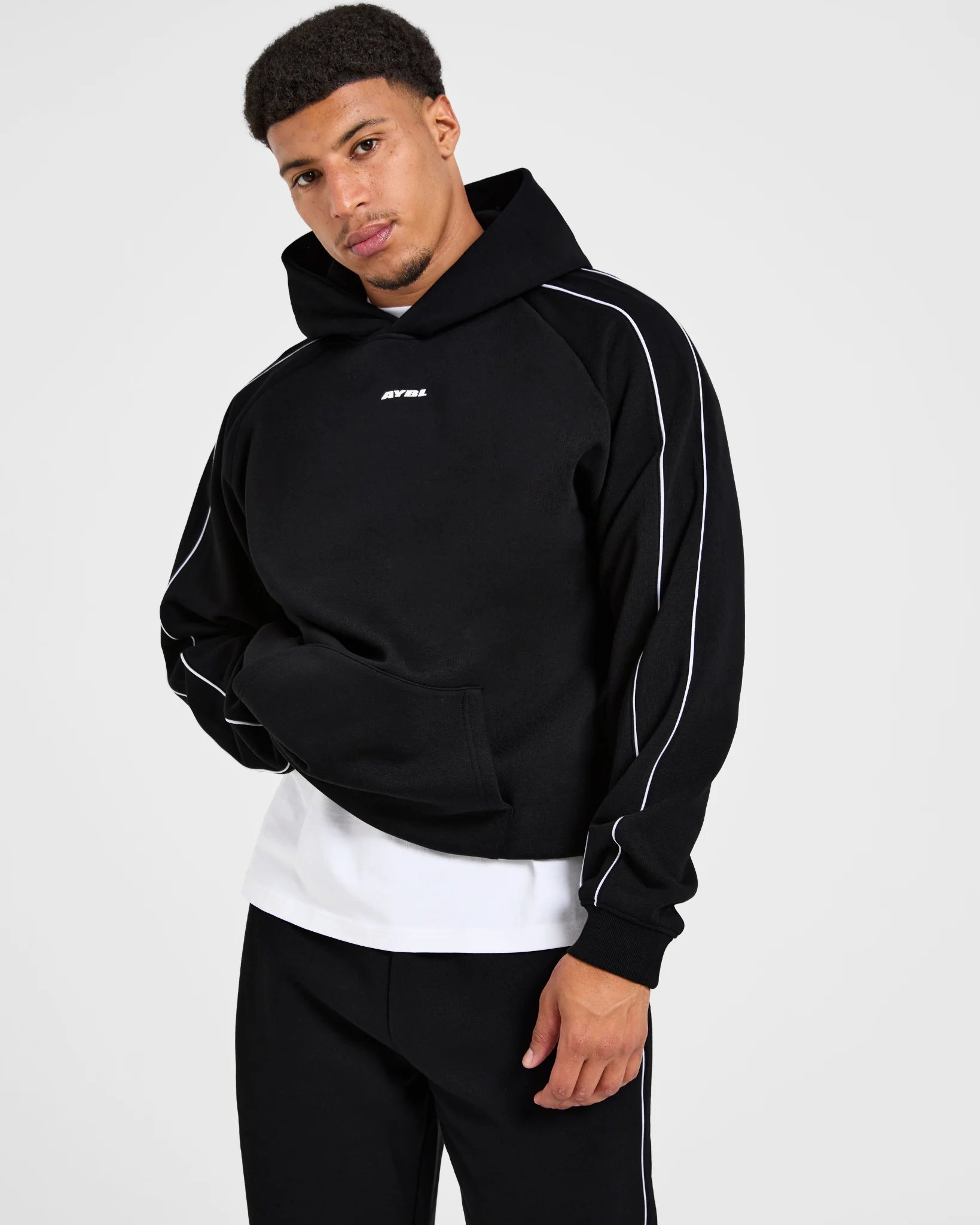 Restore Oversized Hoodie - Noir - Image 8