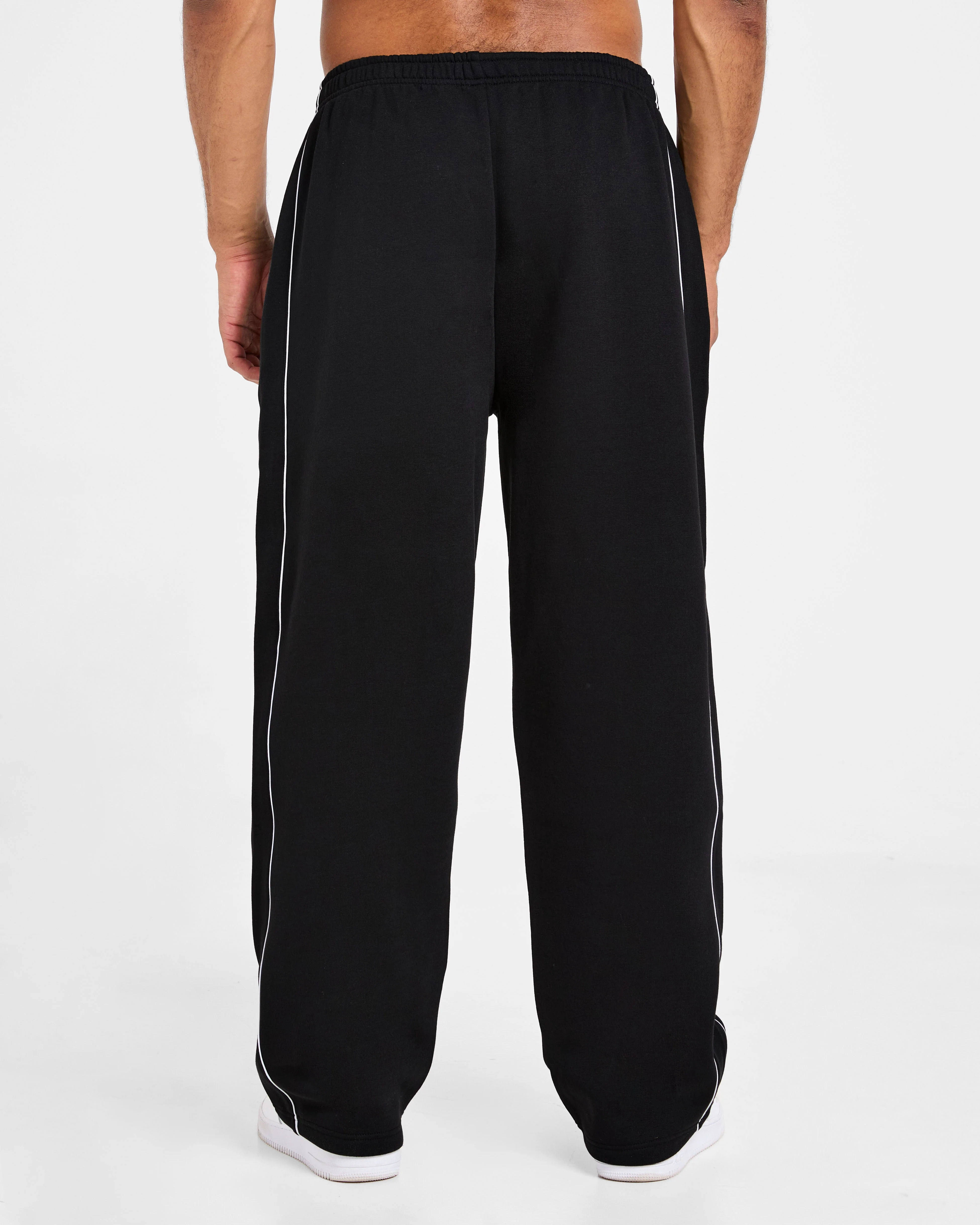 Restore Oversized Straight Leg Joggers - Noir - Image 2