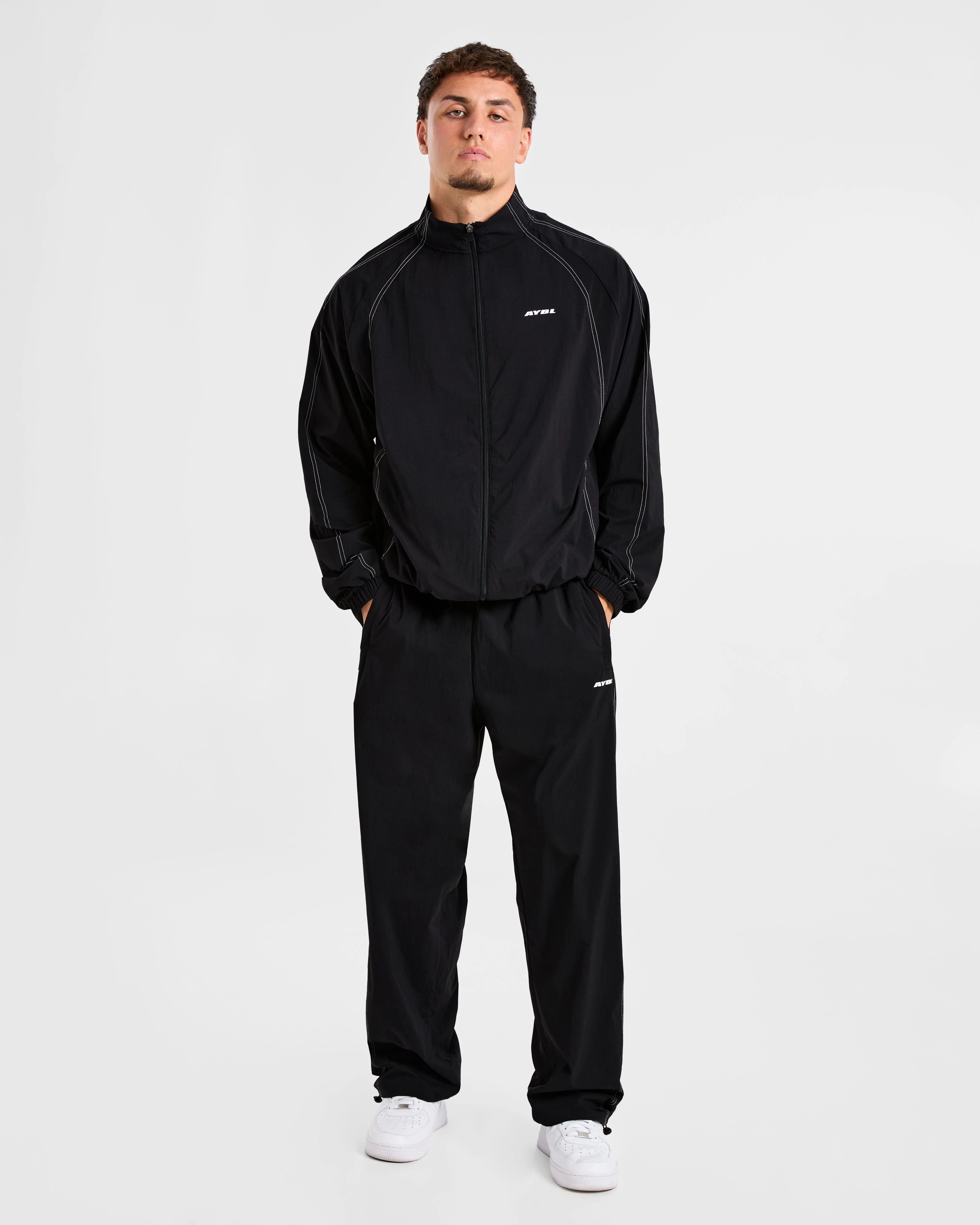 Restore Track Jacket - Noir - Image 3
